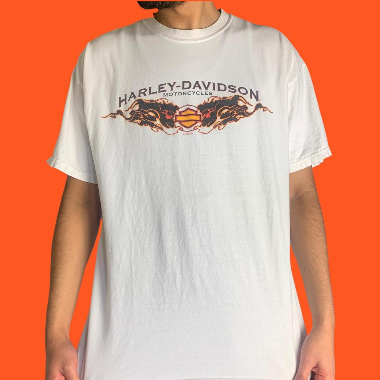 Harley Davidson Men's White