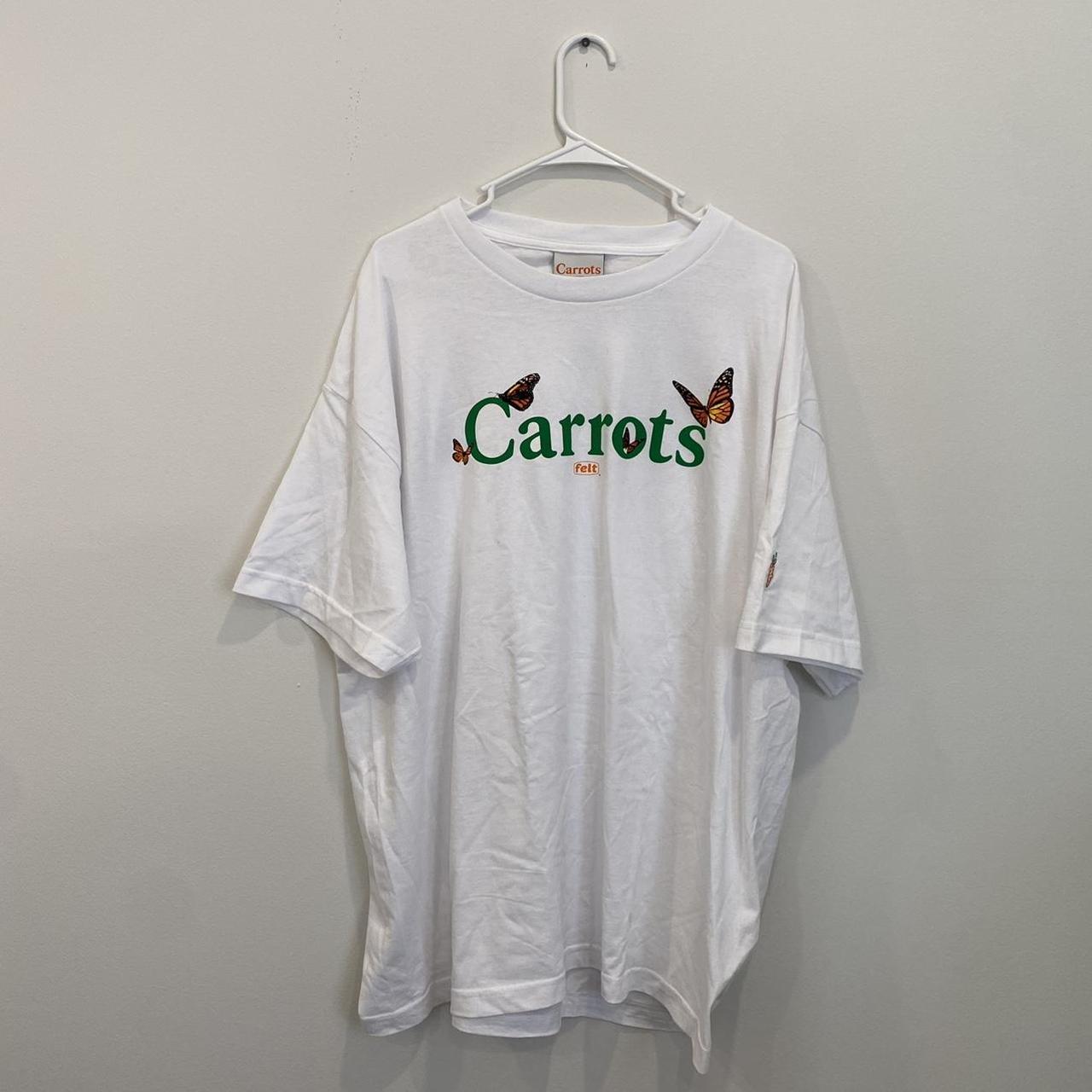 carrots by anwar butterfly shirt size xs