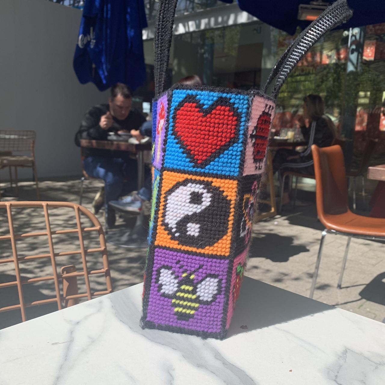 Made to order sign dupe unif cross stitch bag. Like... Depop