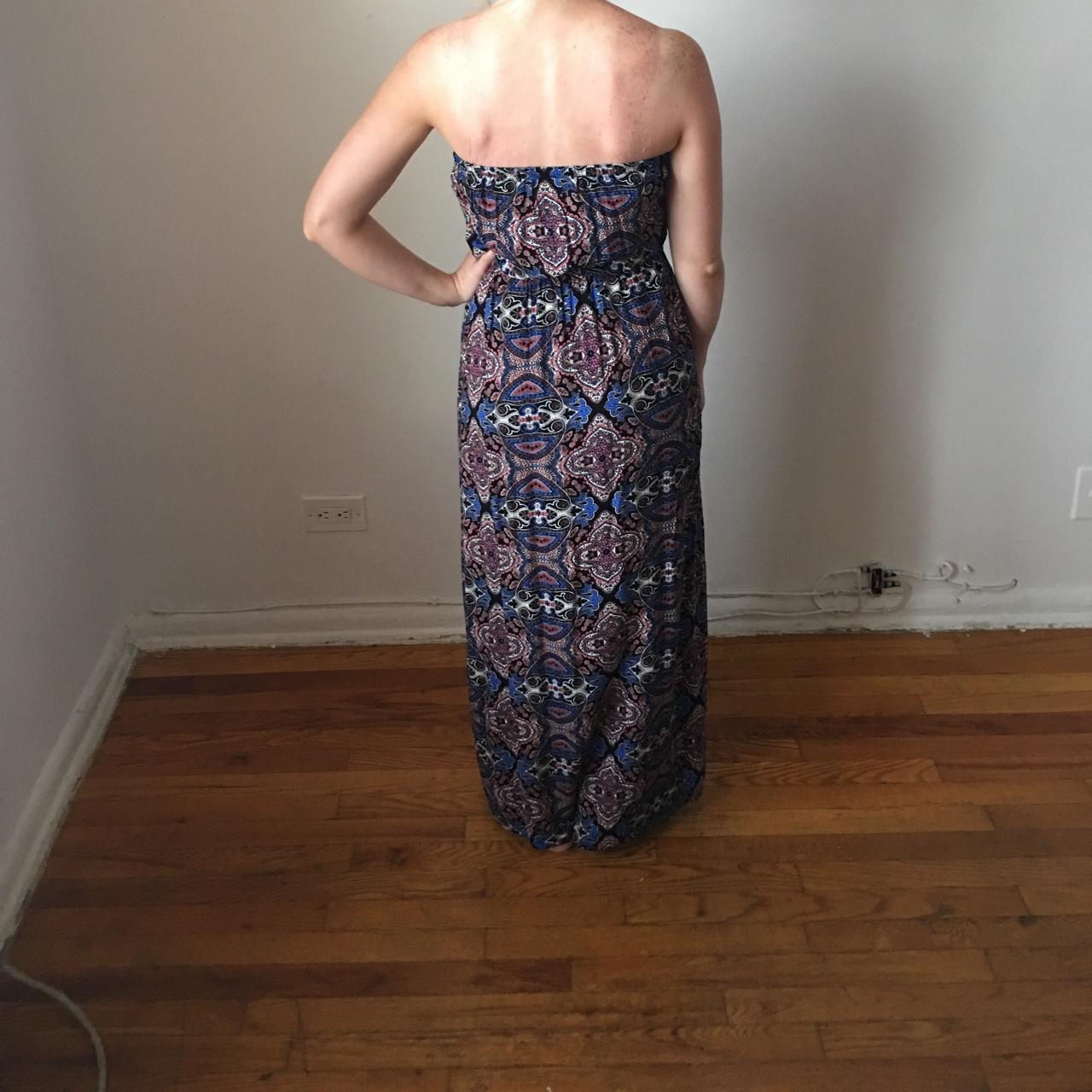 Tribal Styled Maxi Dress Size Small Super Depop   P0 