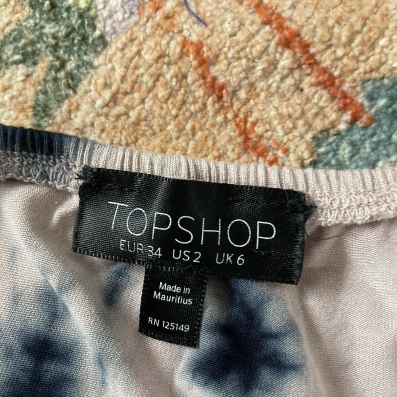 Topshop Women's Pink and Navy Playsuit-romper | Depop