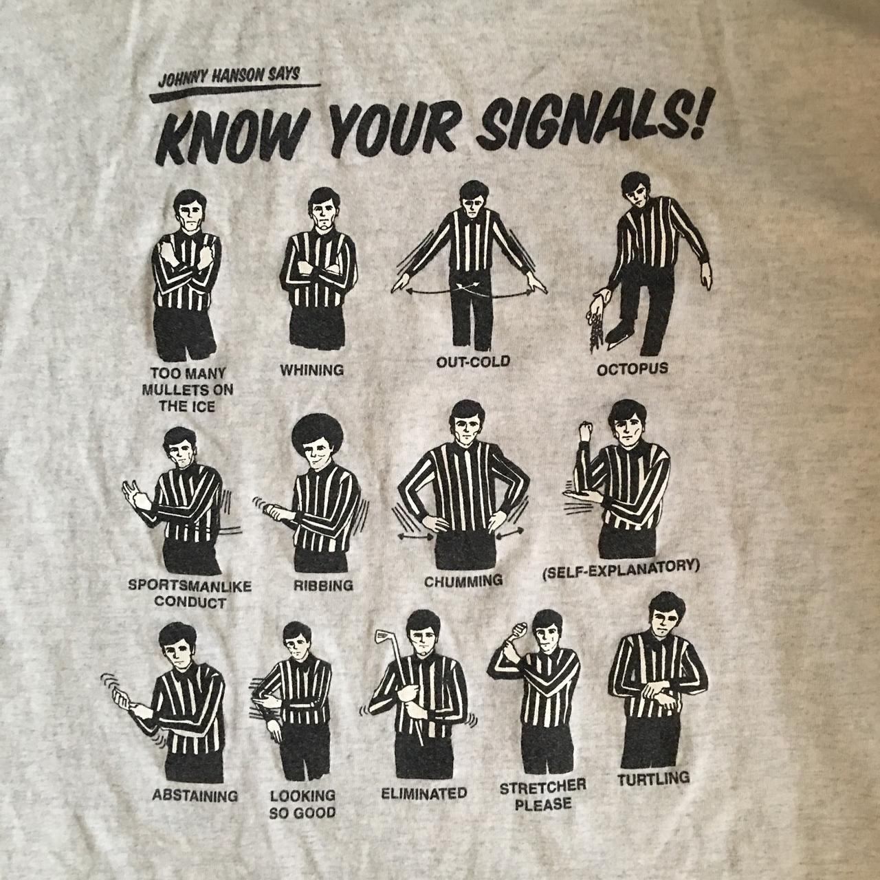 Funny Referee Hand Signals T-Shirts