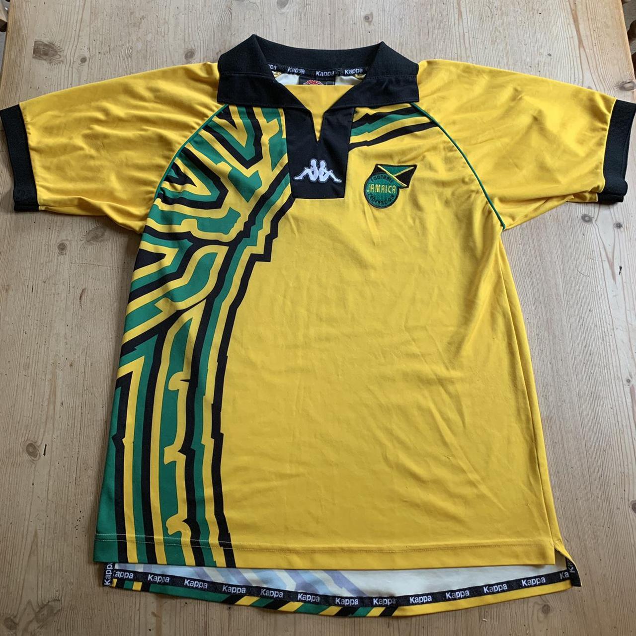 Jamaica 1998 - 2000 home vintage football shirt jersey camiseta Kappa size  M