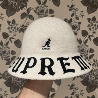 Supreme x Kangol Bucket Hat. Only white one for... - Depop