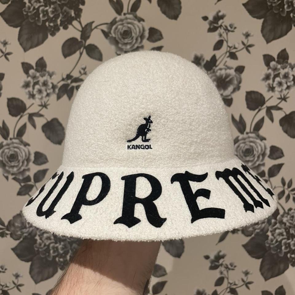 Insanely Rare Vintage Supreme Monogram bucket hat - Depop