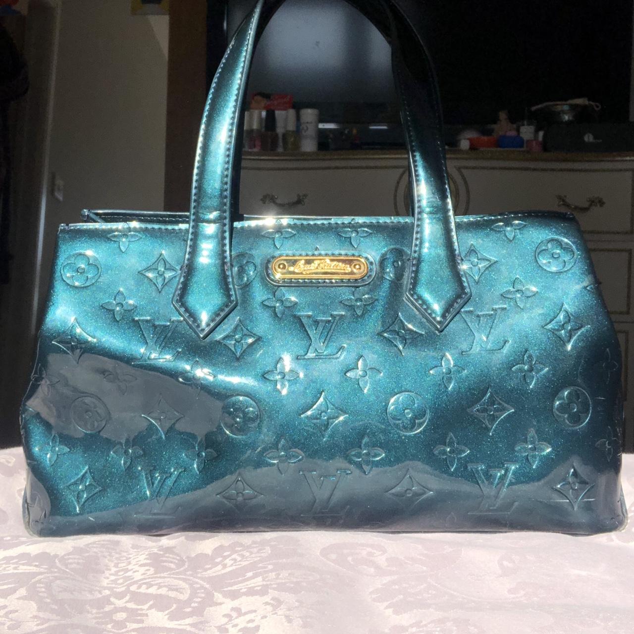 Louis Vuitton Monogram Vernis Wilshire Top Handle - Depop