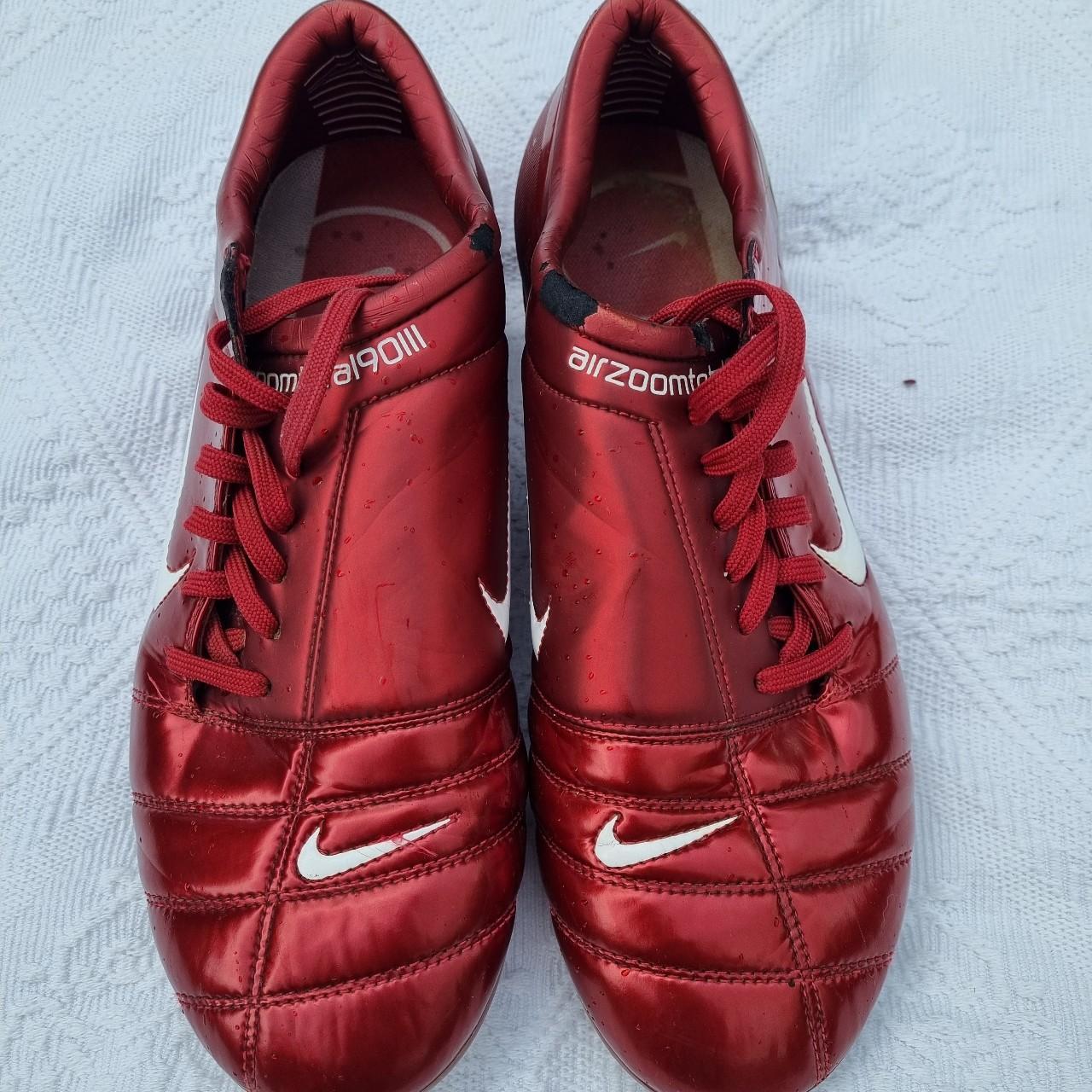 Nike Air Zoom Total 90 iii Football Boots (Red... Depop