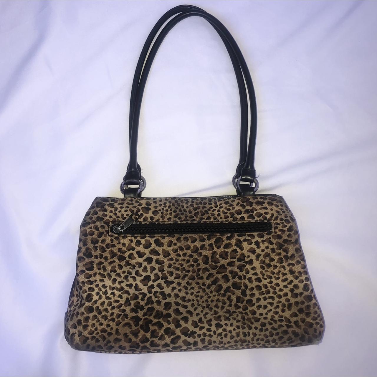 Brown Cheetah print shoulder bag Brand is Rosetti... - Depop