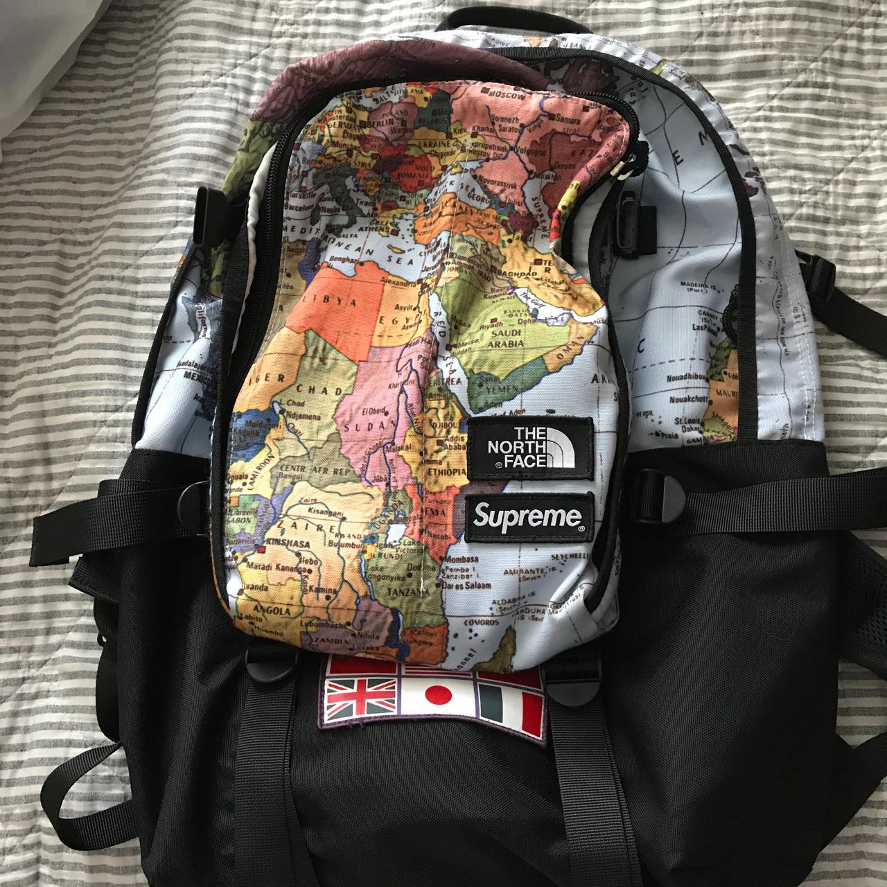 Supreme North Face Map Backpack Rucksack