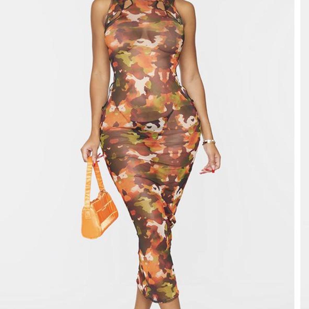 plt camo dress