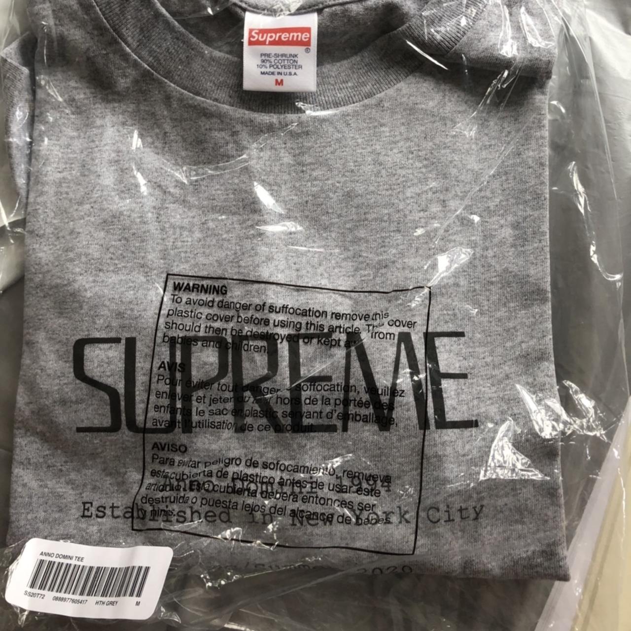 Supreme anno domini hotsell tee medium