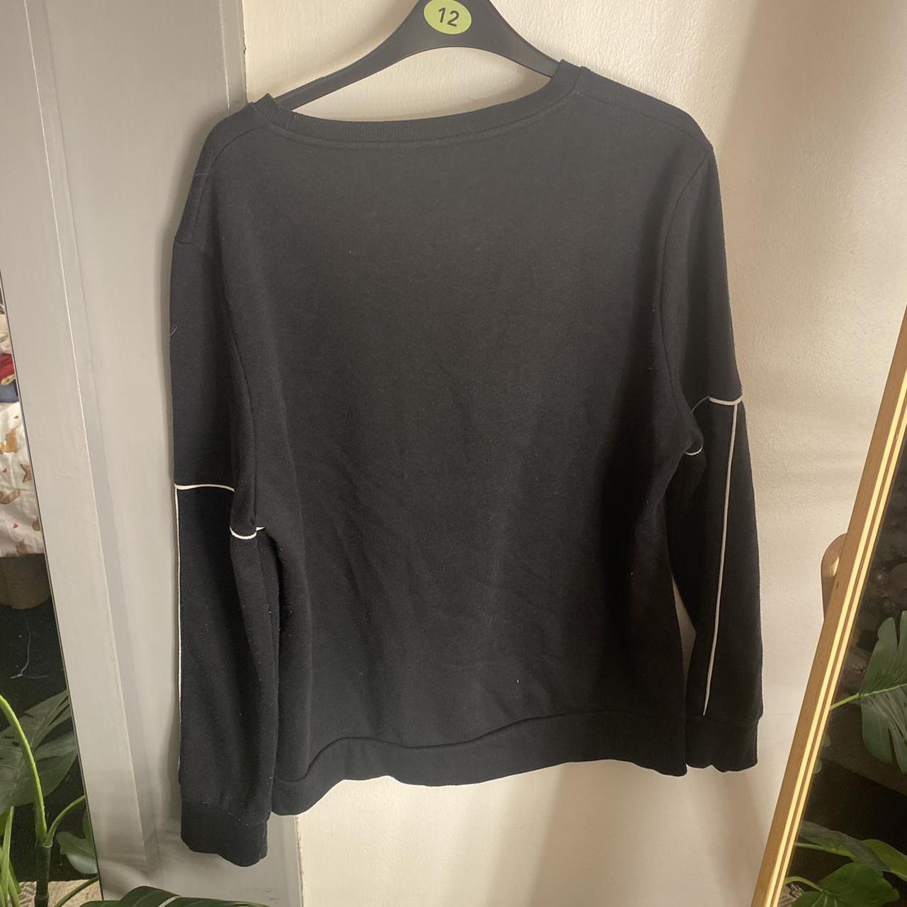 Primark Women's Black and White Sweatshirt | Depop