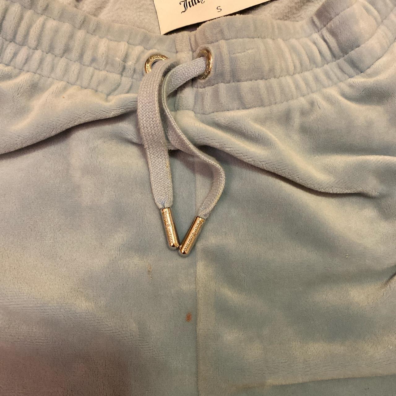 Juicy couture baby blue set bandeau and joggers both... - Depop