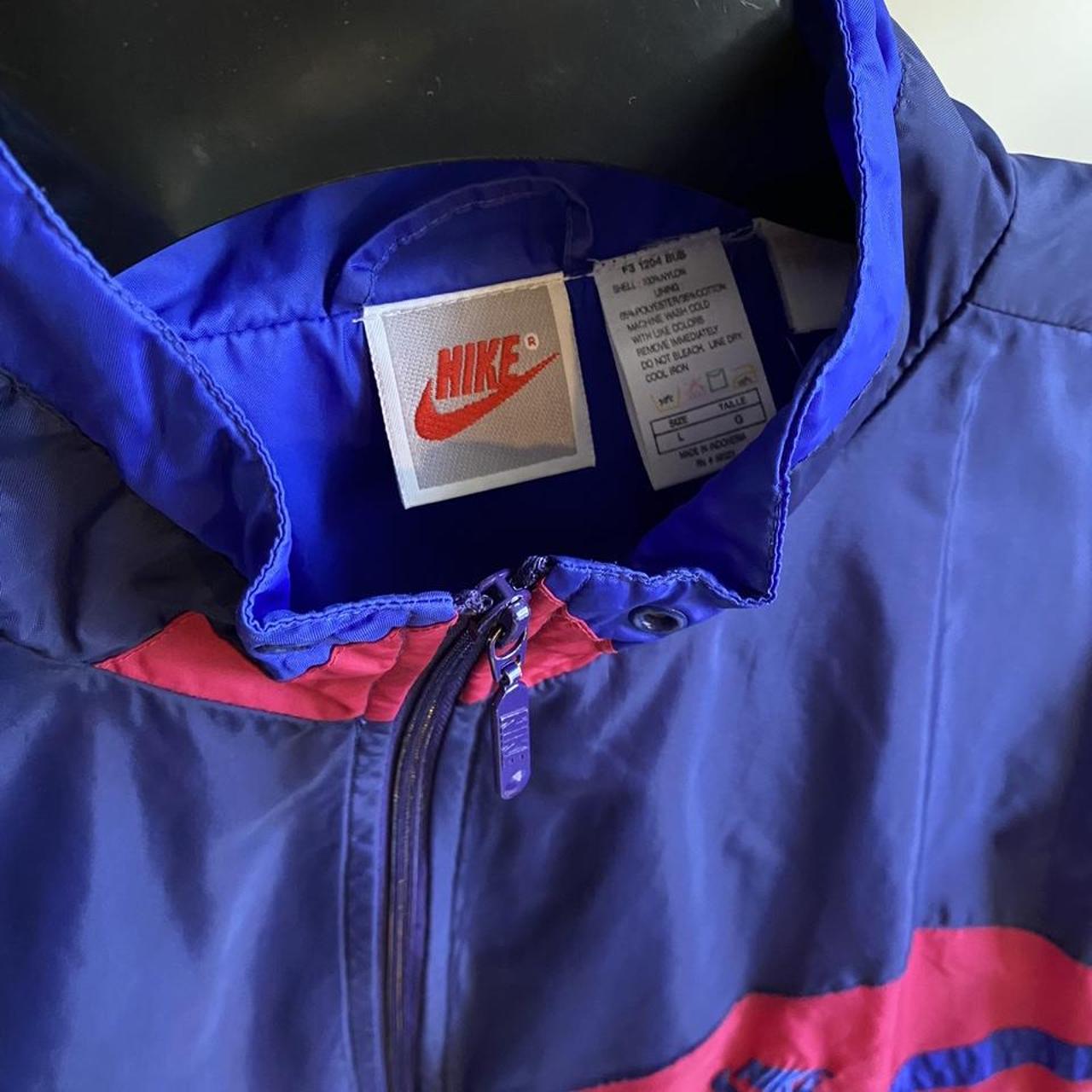RARE Nike Denim Bomber Jacket M – Thrift On Store