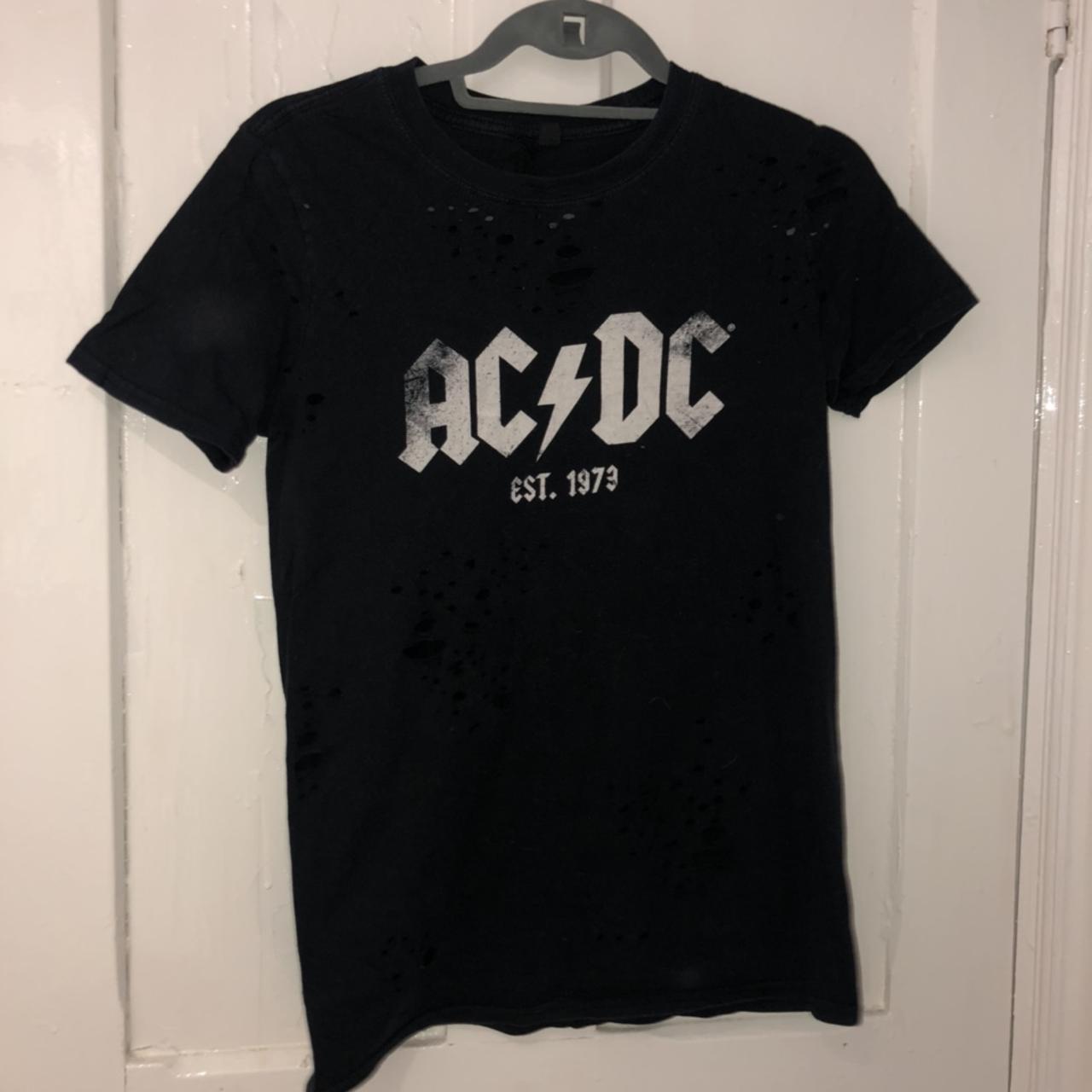 Topshop acdc outlet t-shirt