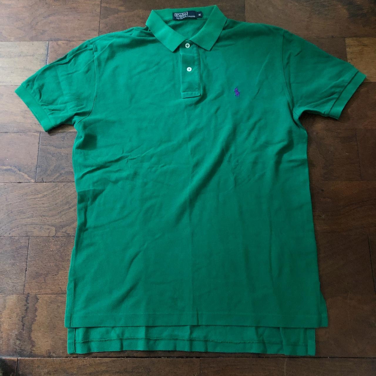 Ralph Lauren Men's Green Polo-shirts | Depop