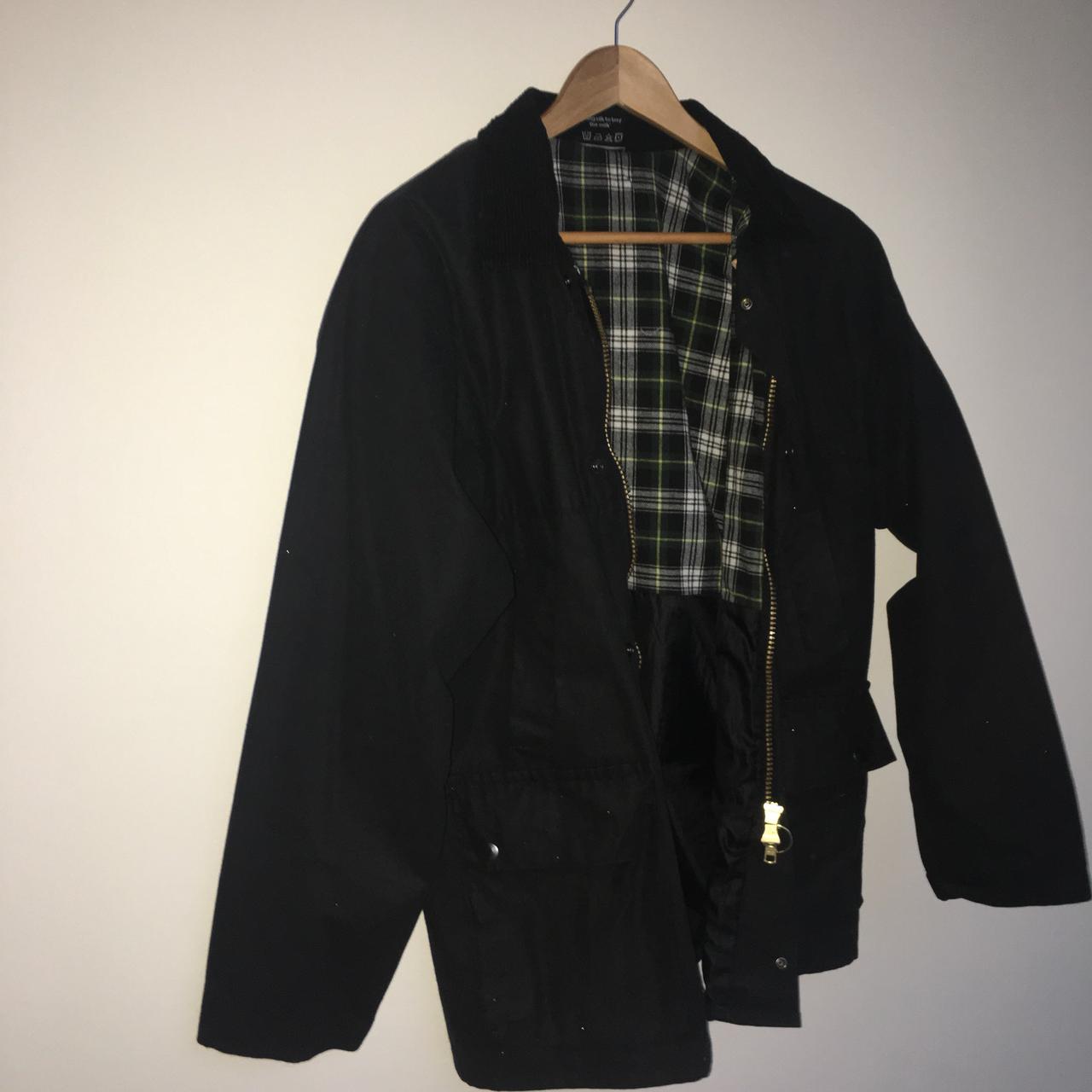 gone retro wax jacket