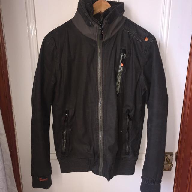 Superdry moody bomber ripstop size medium. Very Depop