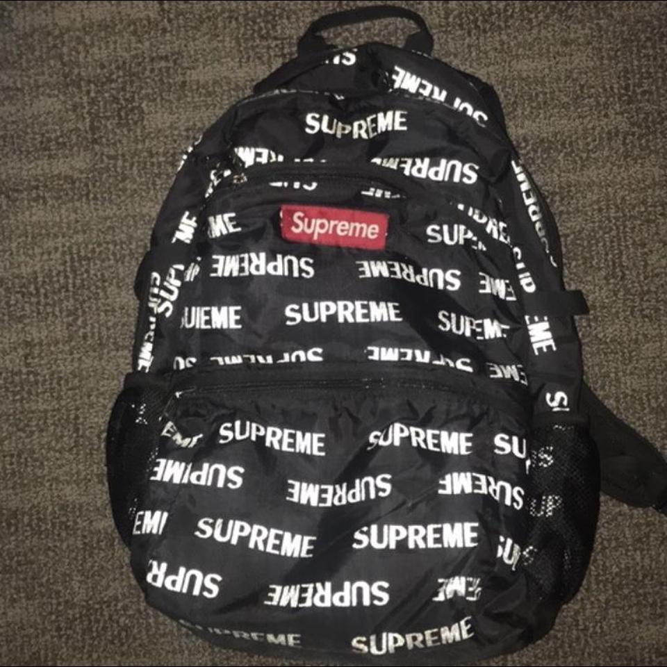 Supreme 3M Reflective Repeat Backpack #supreme - Depop