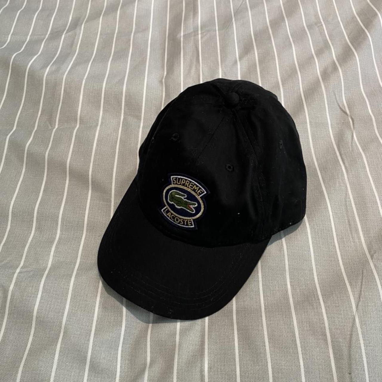 Supreme x lacoste outlet cap twill 6 panel