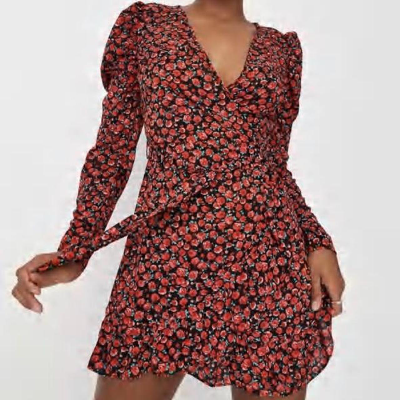 Missguided rose clearance dress