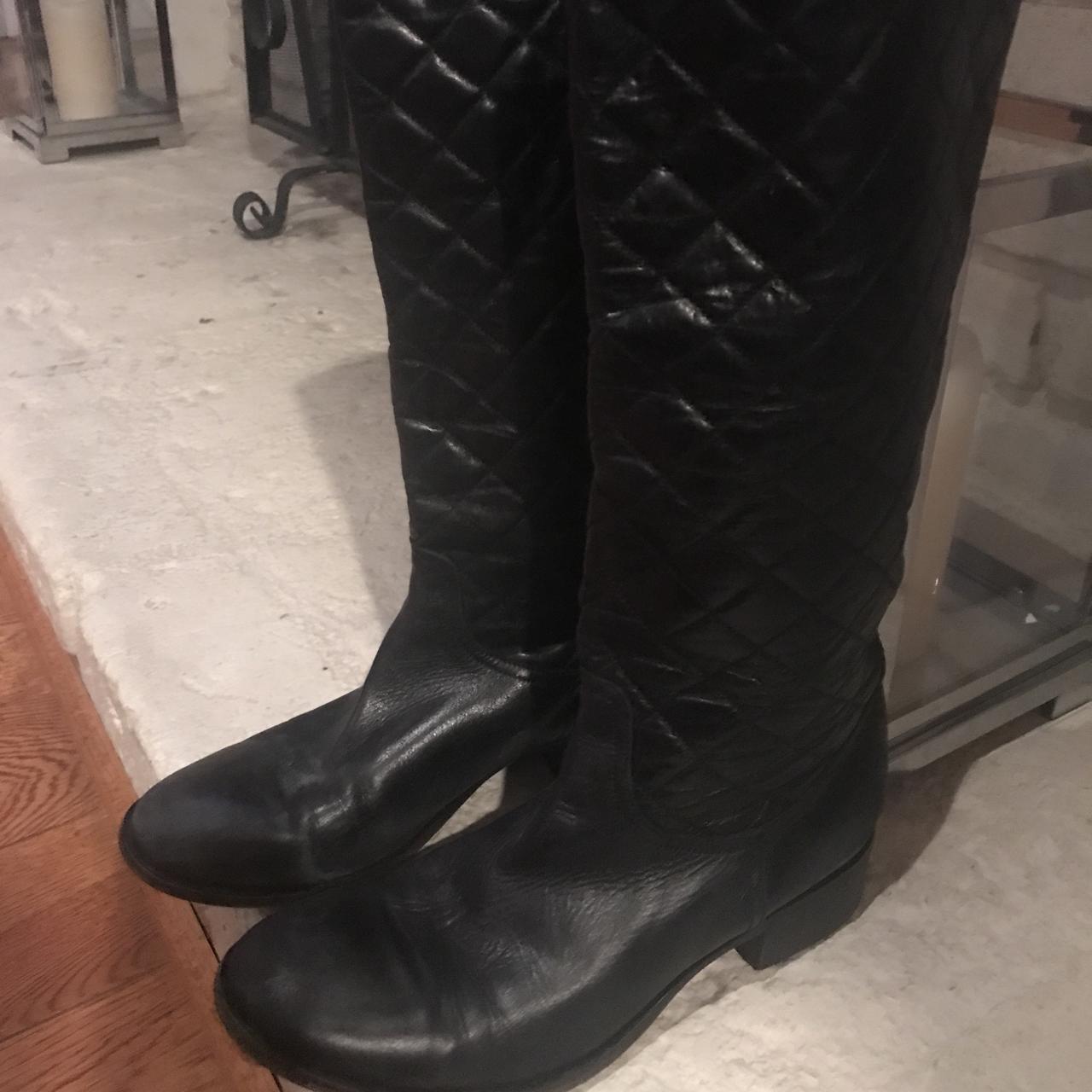 quilted boots new look