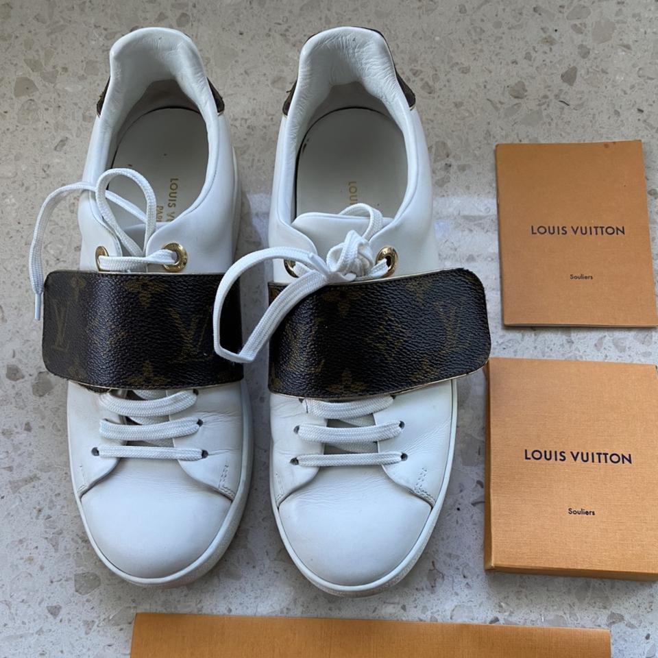 Black Louis Vuitton Shoe Laces * Condition: - Depop