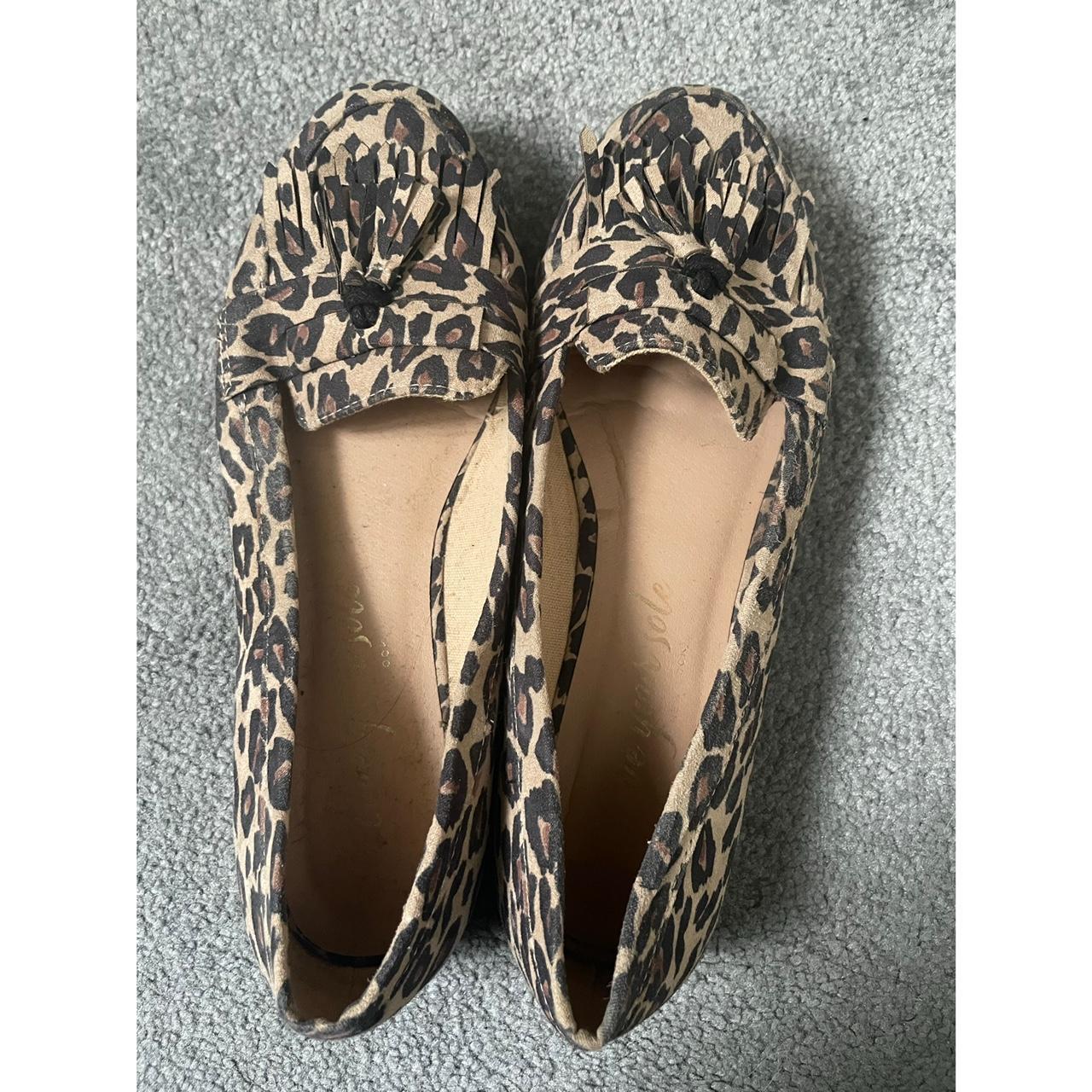 Size 5 leopard sale print shoes