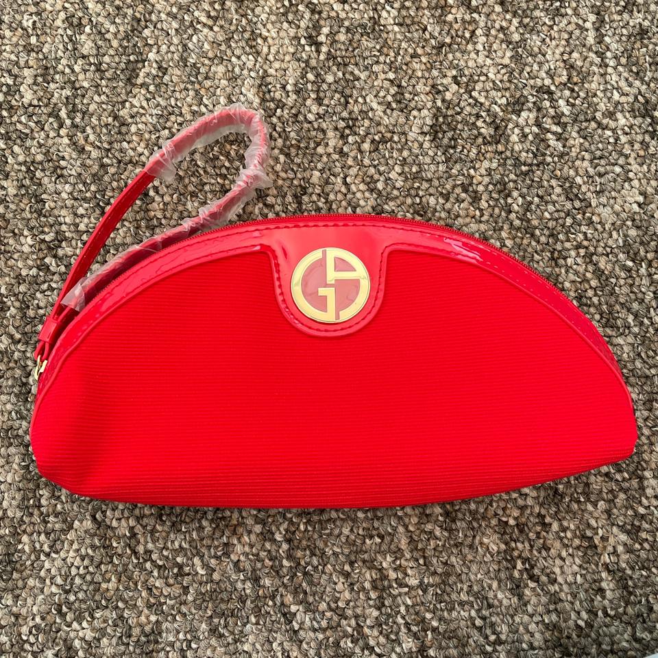 Armani Women's Red Bag | Depop