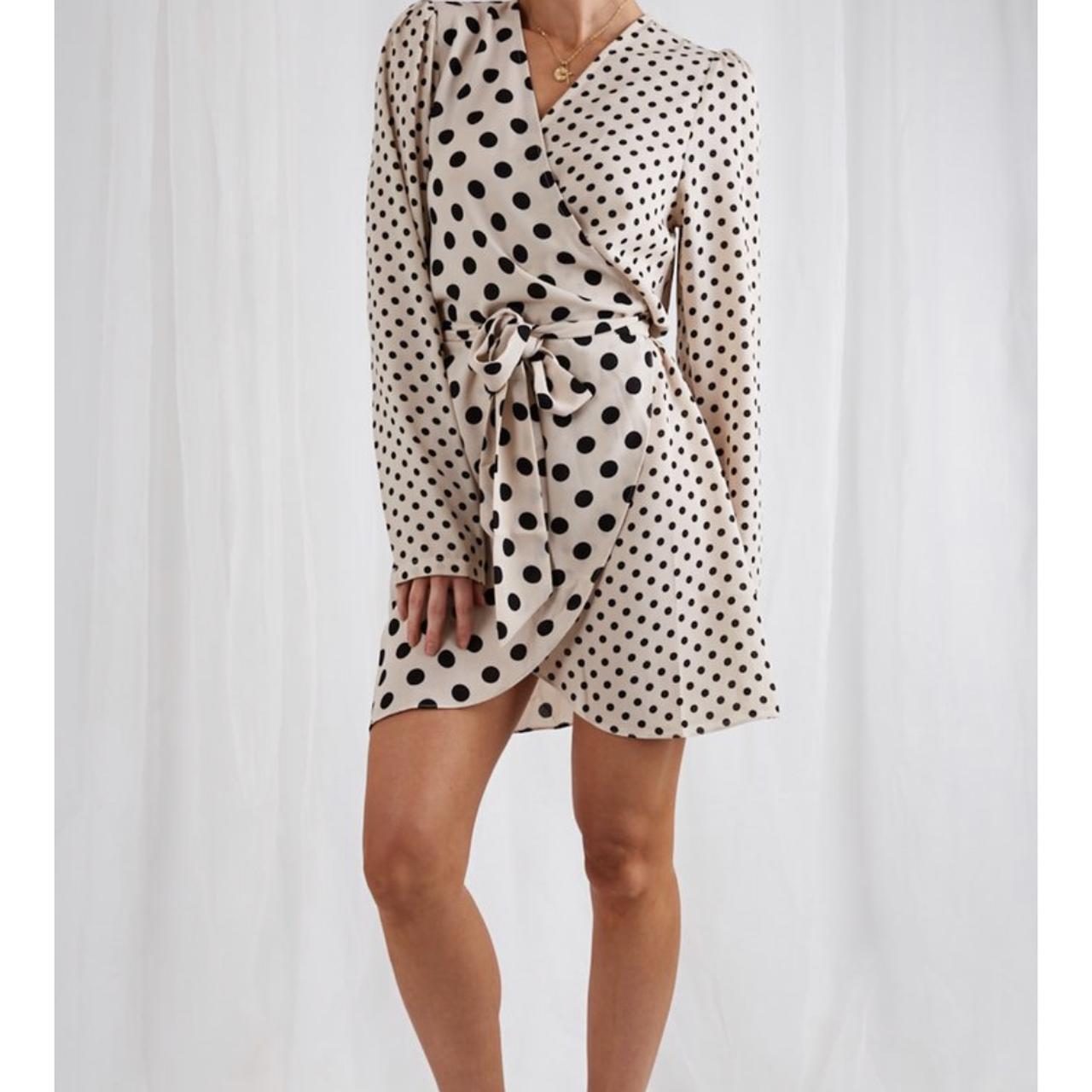 Mini Indy dress, polka dot, Pretty Lavish, size