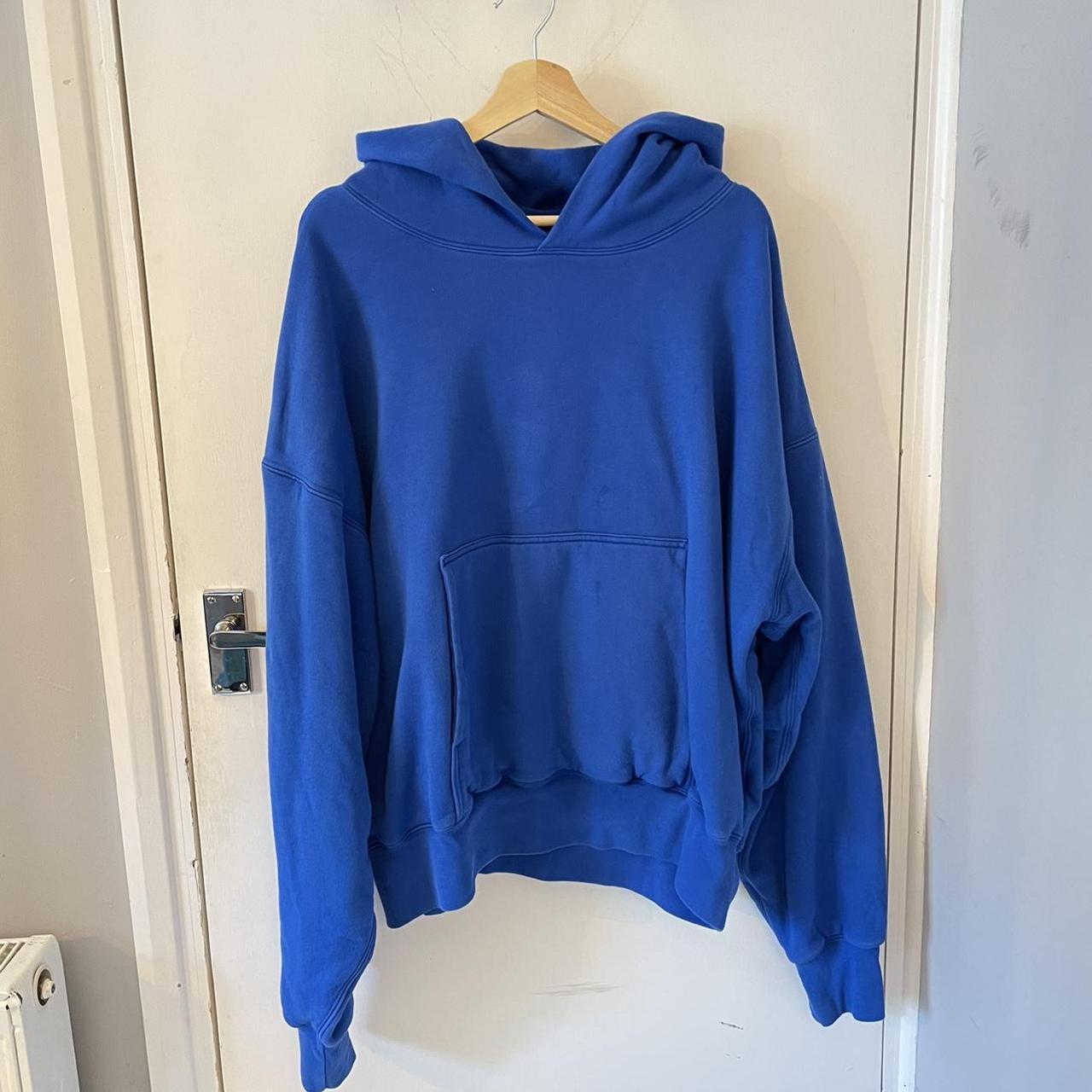 Yeezy GAP Hoodie. XL. Blue. New without tags. 10/10... - Depop
