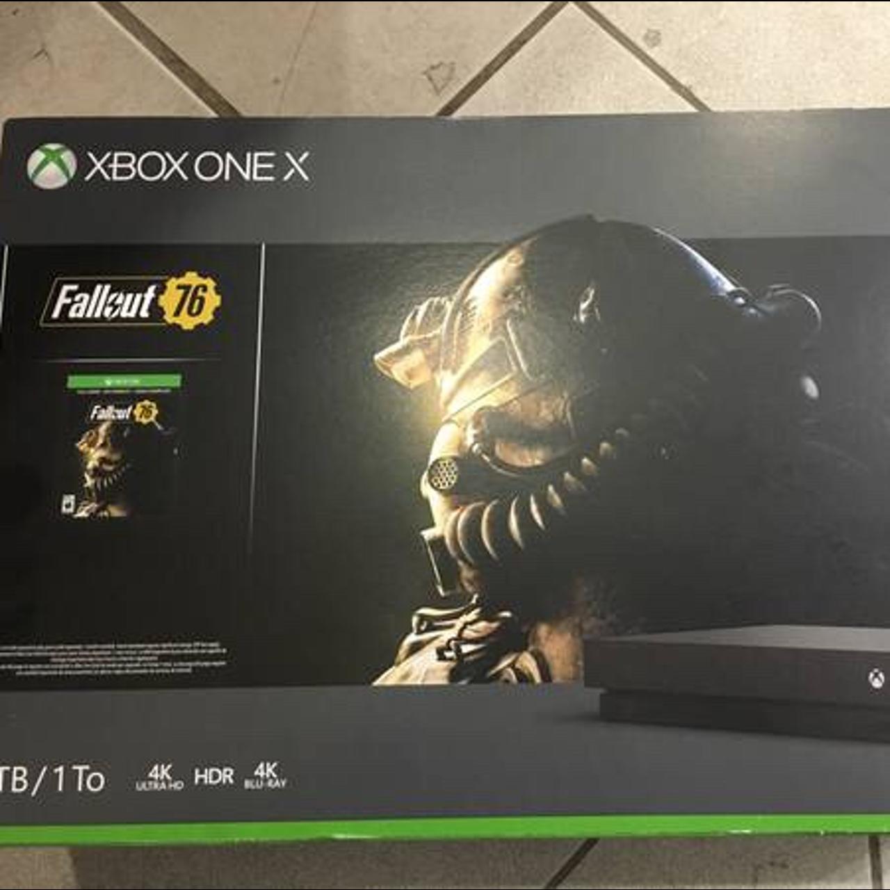 Xbox One X 1TB Console - Fallout 76 Bundle (Discontinued) : Xbox One X 1TB Console - Fallout 76 Bundle