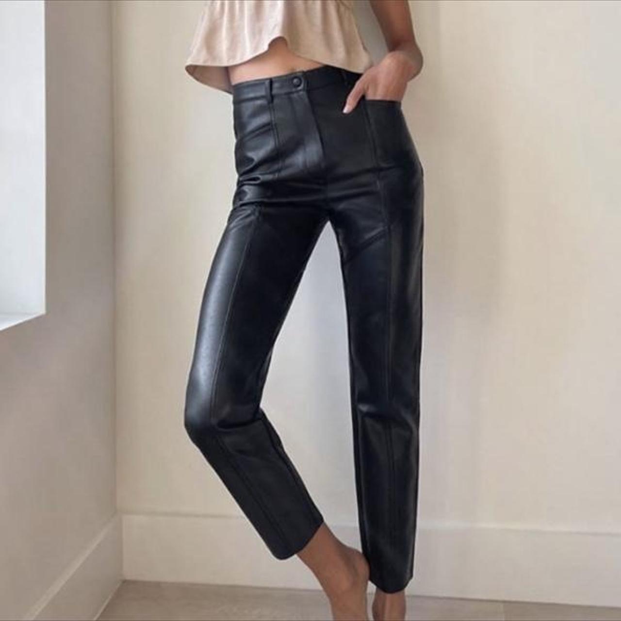 ARITZIA REBEL VEGAN LEATHER PANTS BRAND NEW... Depop