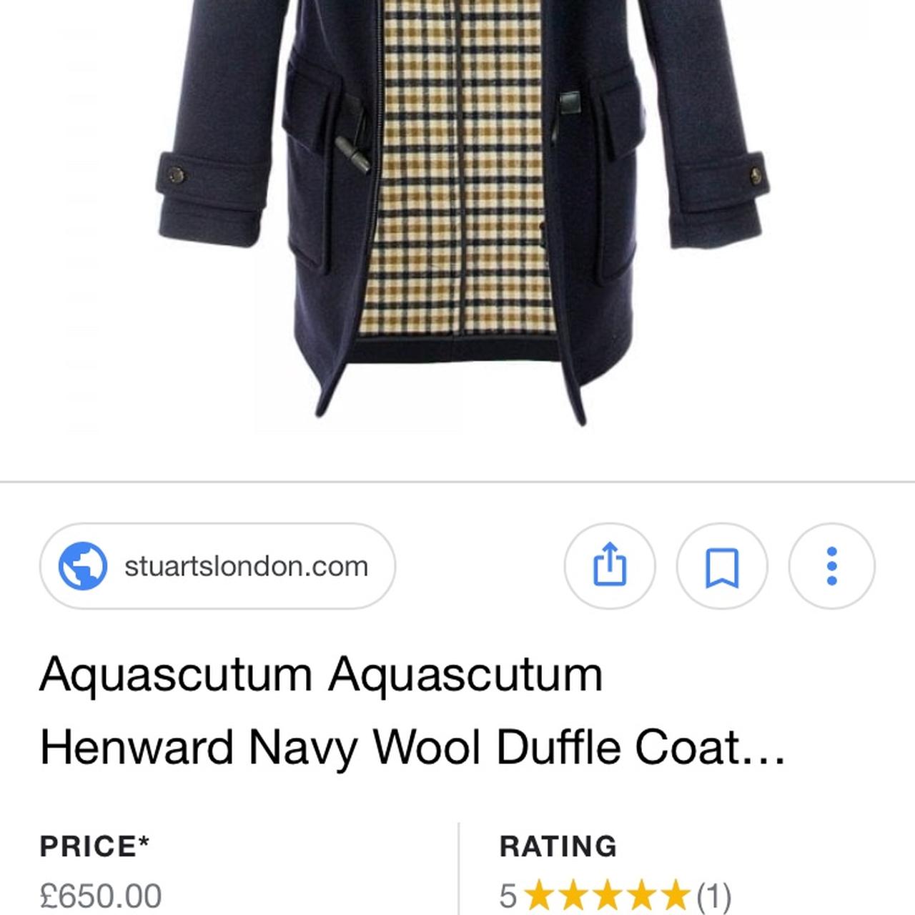 Aquascutumn Duffle coat. Very high quality warm and