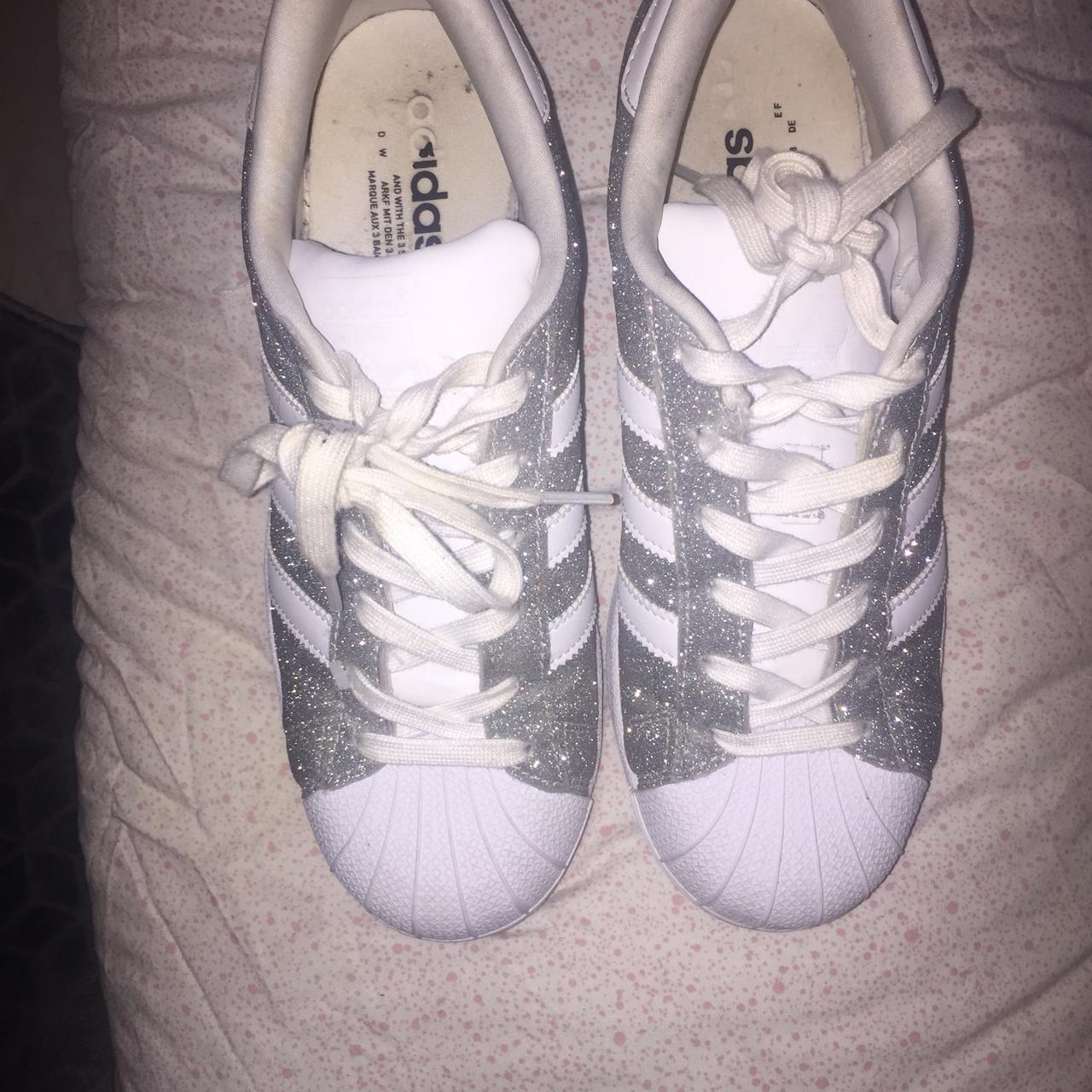 Adidas discount sparkly trainers