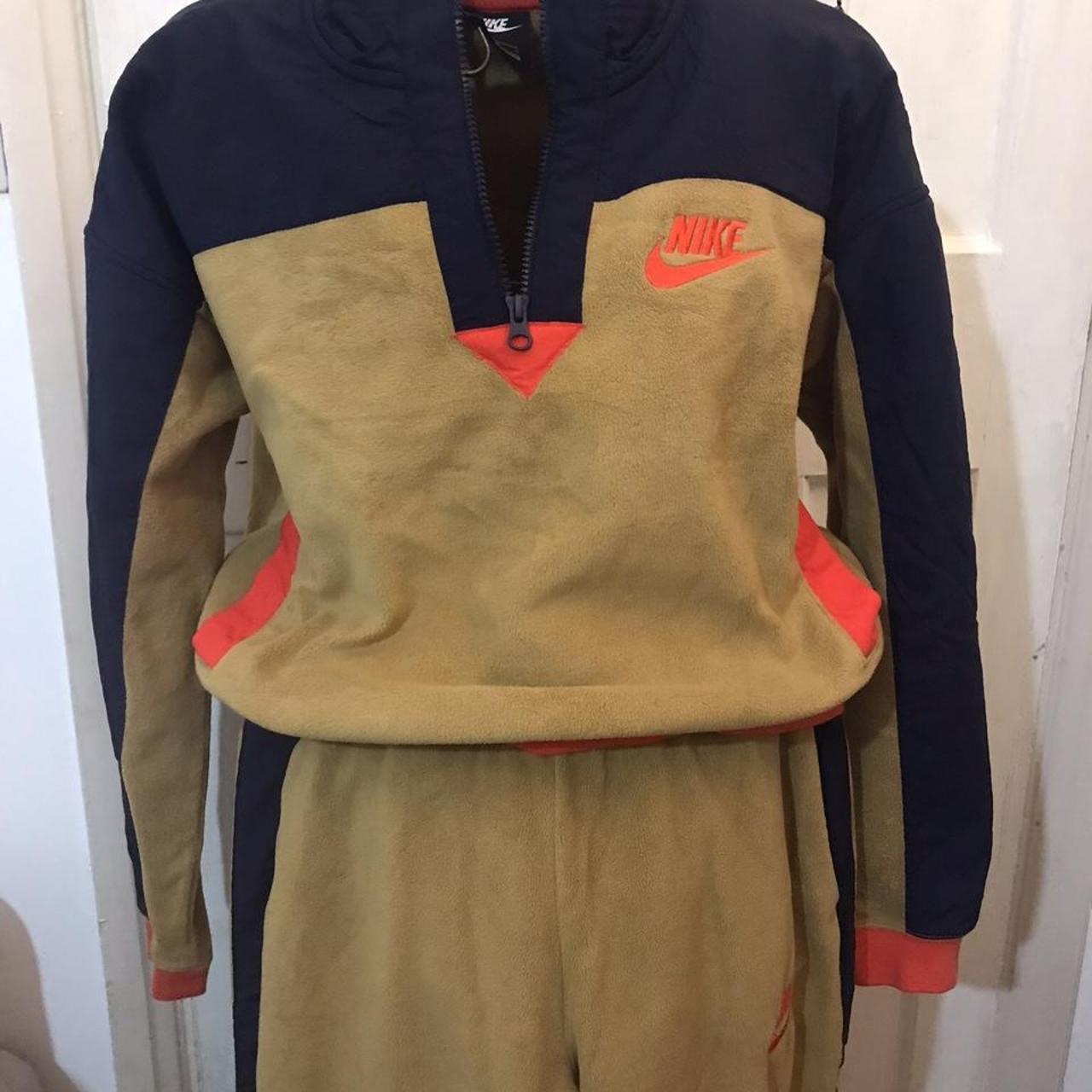 cropped nike tracksuit