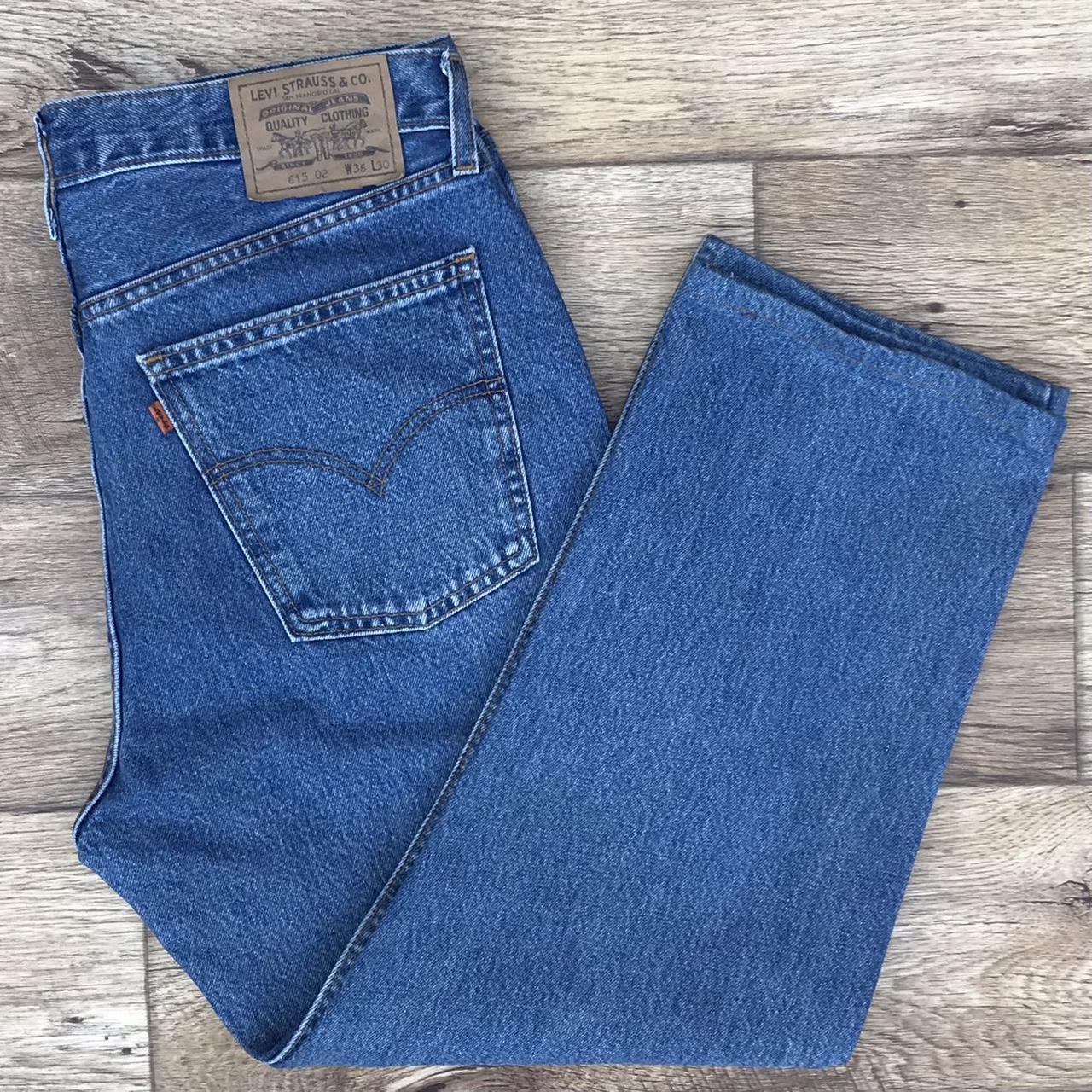 Levi’s 615 02 Vintage Orange Tab Jeans. Now a unisex... - Depop