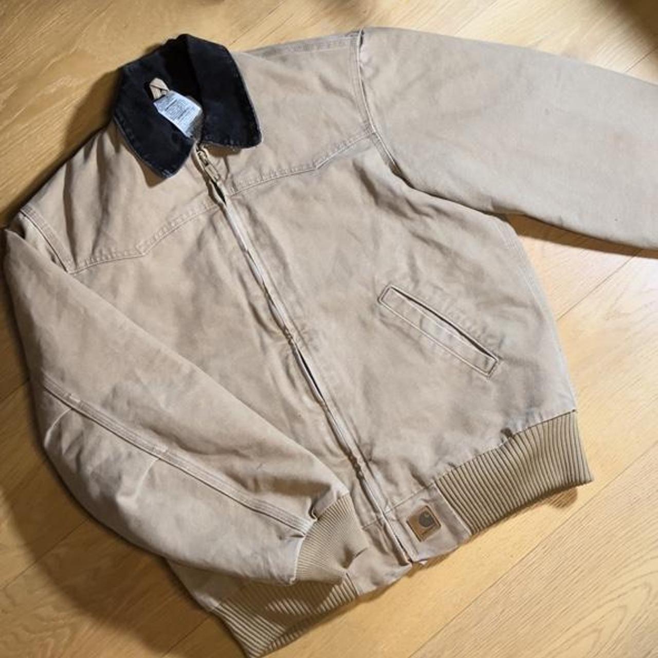 light tan carhartt jacket