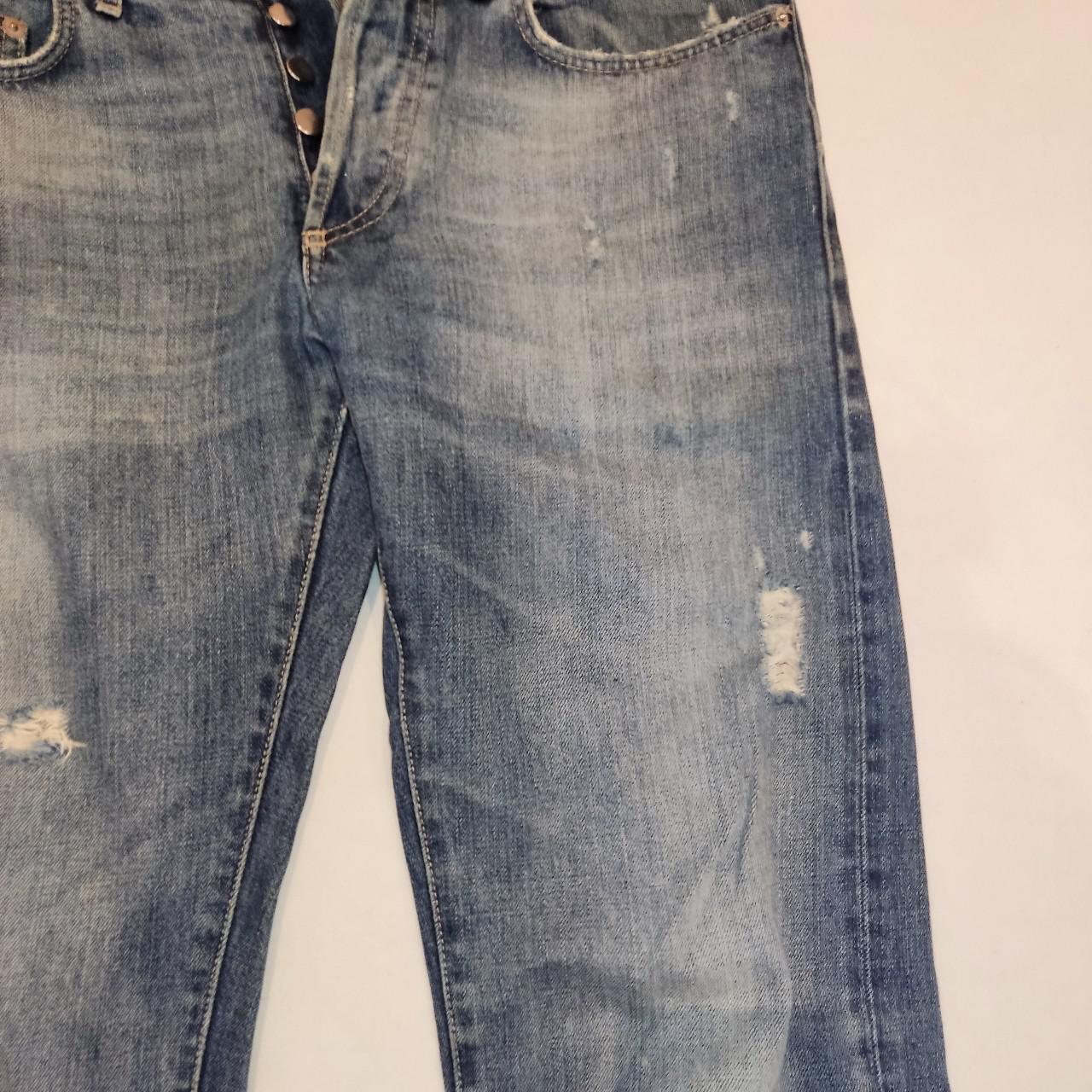 Distressed slim fit DIOR jeans 32... - Depop