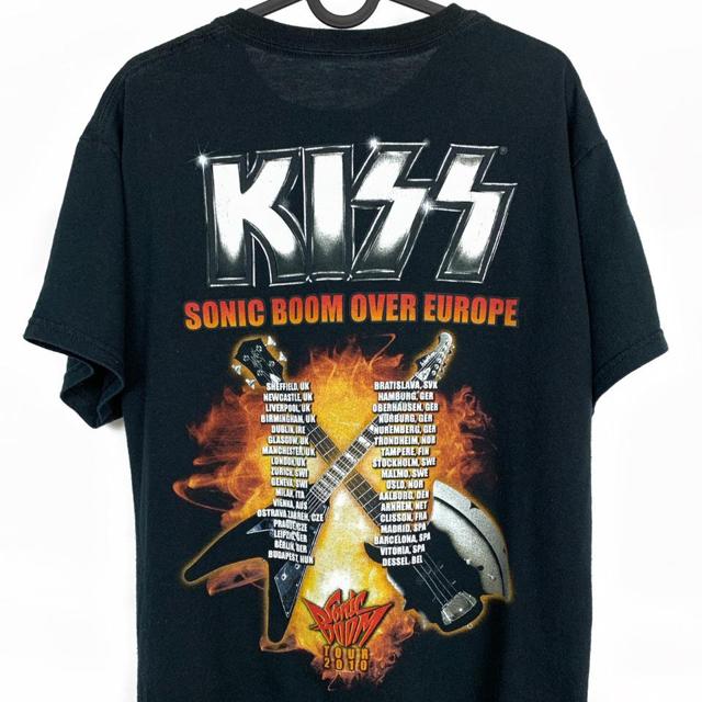 KISS Sonic Boom over Europe Tour Shirt, Vintage...