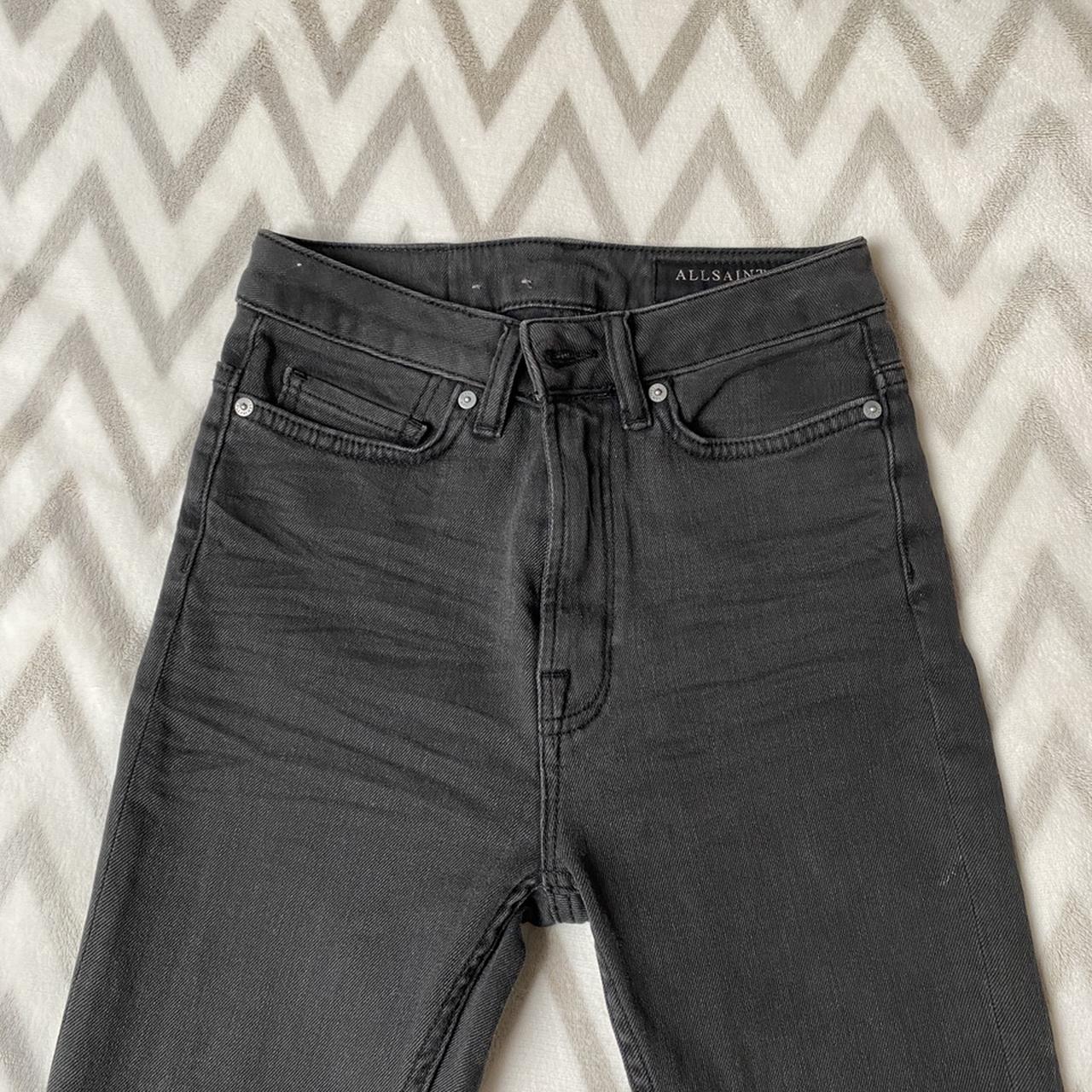 ALL SAINTS CHARCOAL/GREY/BLACK JEANS So beautiful 😍... Depop