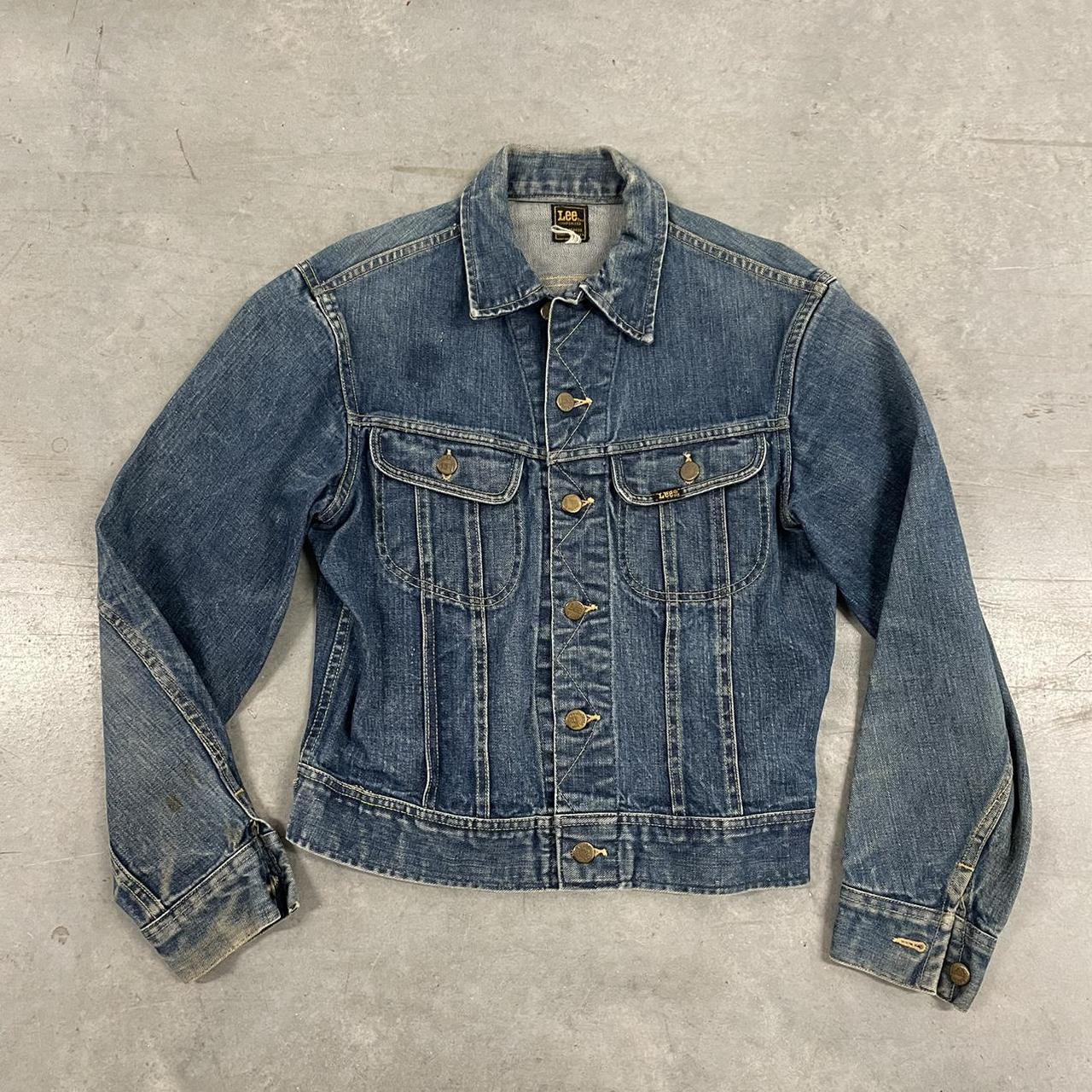 lee sanforized denim jacket