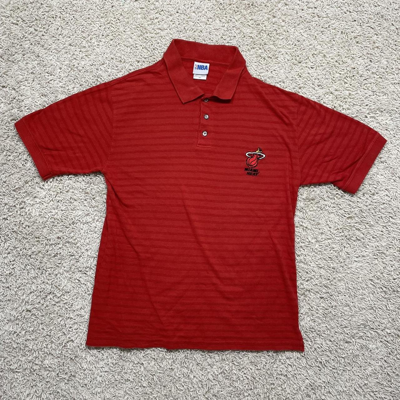 NBA Men's Red Polo-shirts | Depop