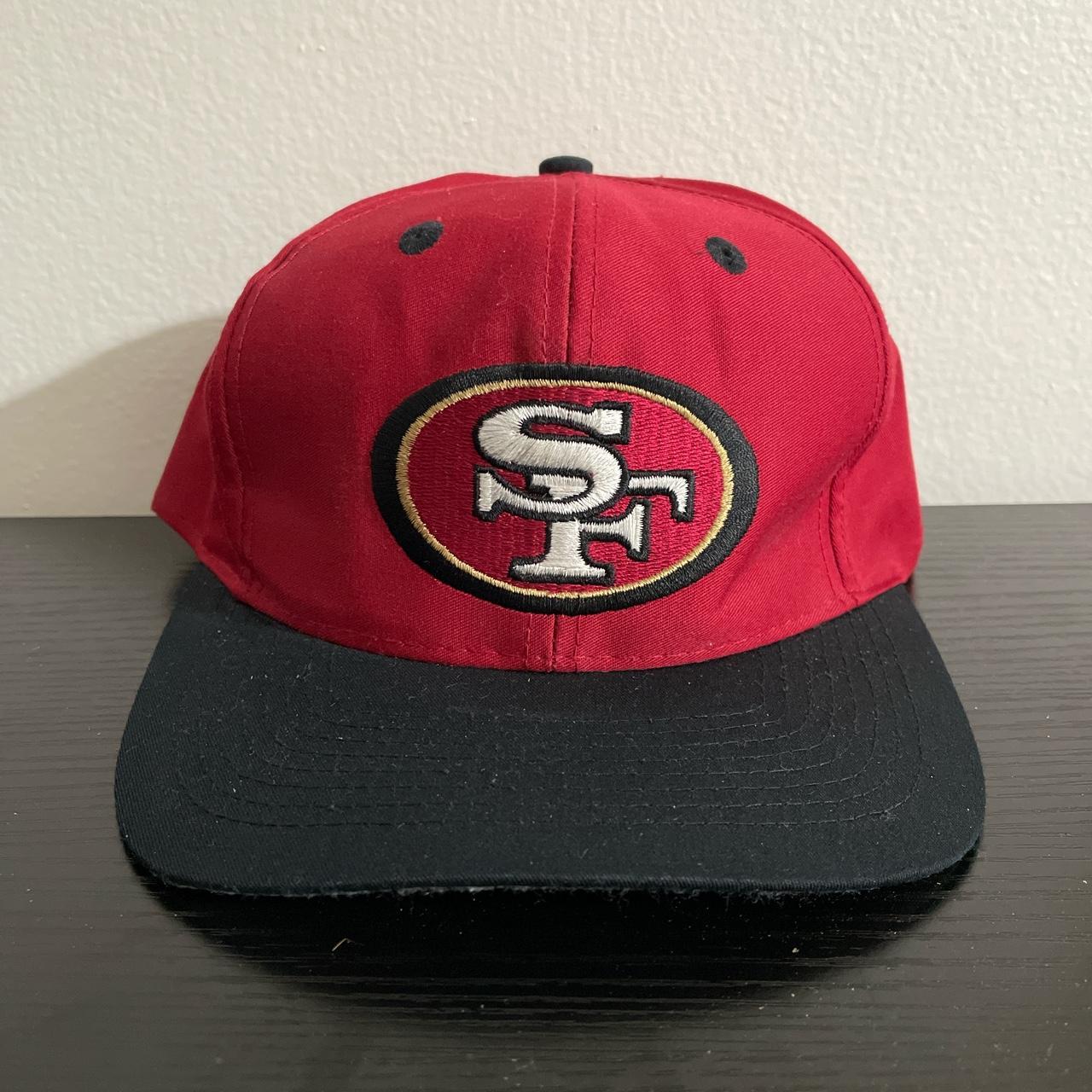 Vintage 90s San Francisco 49ers Snapback Hat Logo 7... - Depop