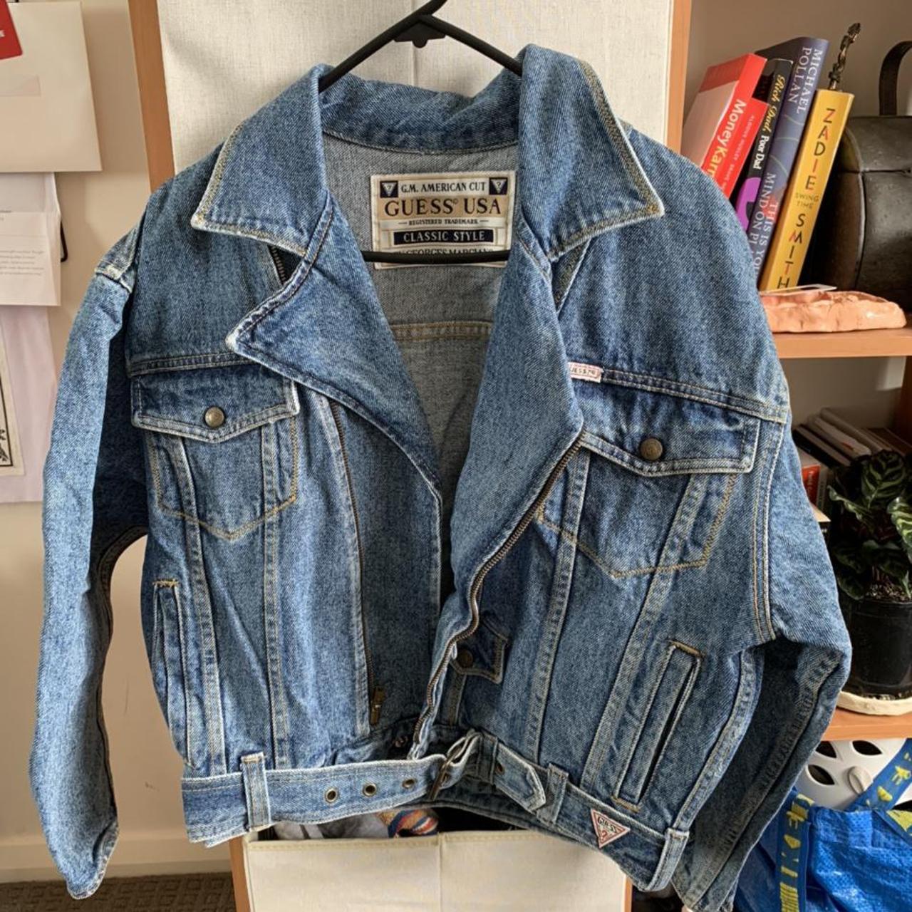 1980s guess denim jacket