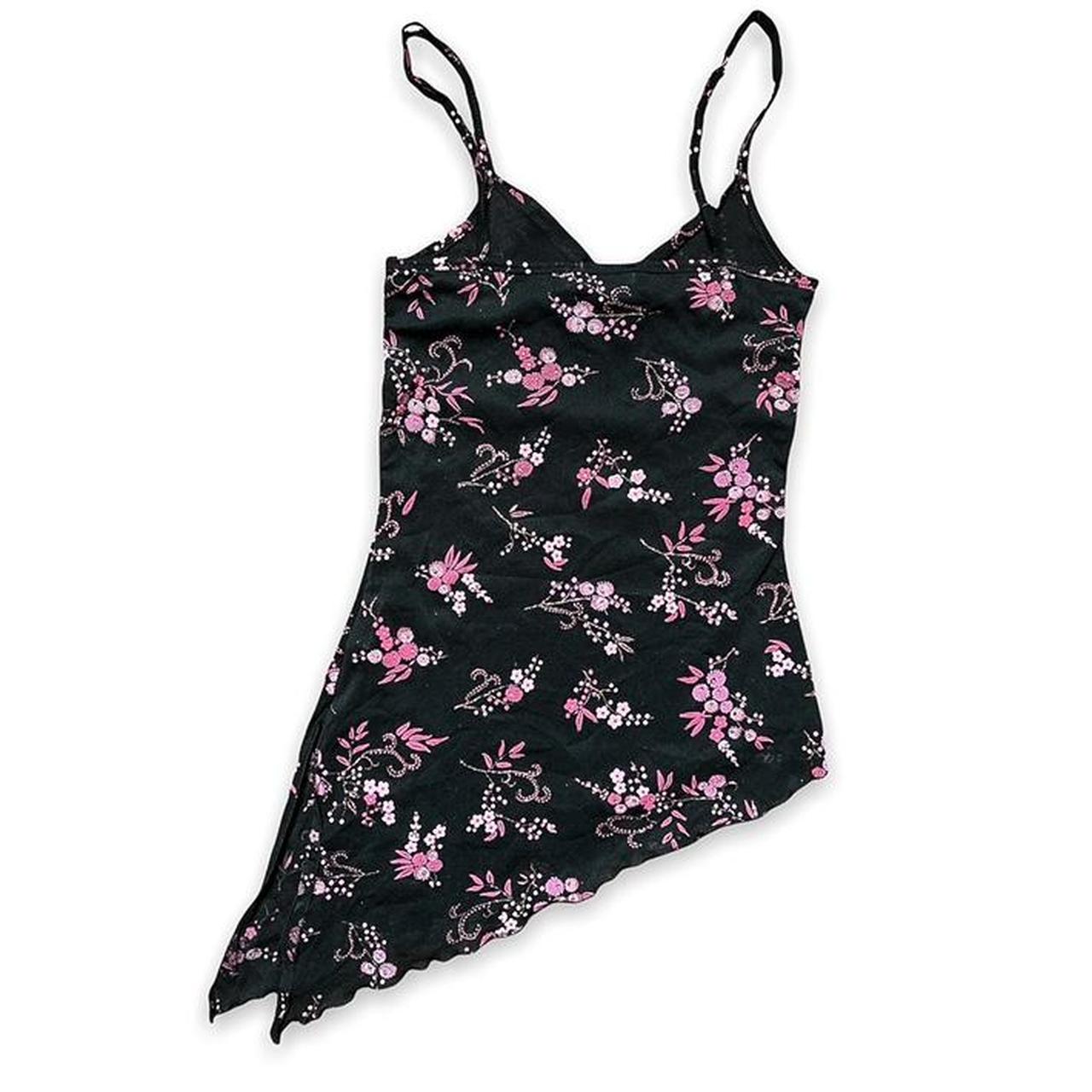 Pimkie Women's Black and Pink Shirt (3)