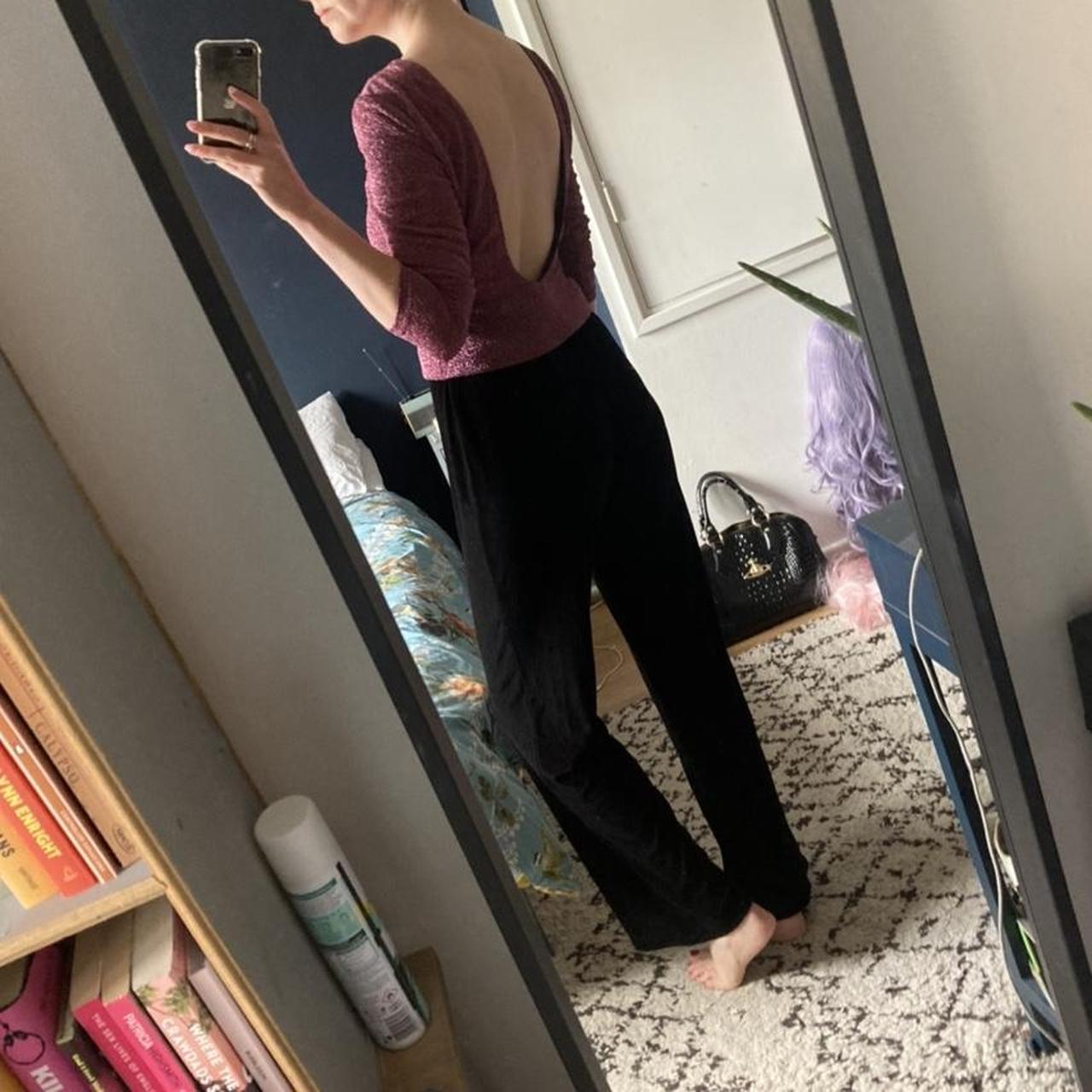 Sparkly and velvet vintage jumpsuit all in one... Depop