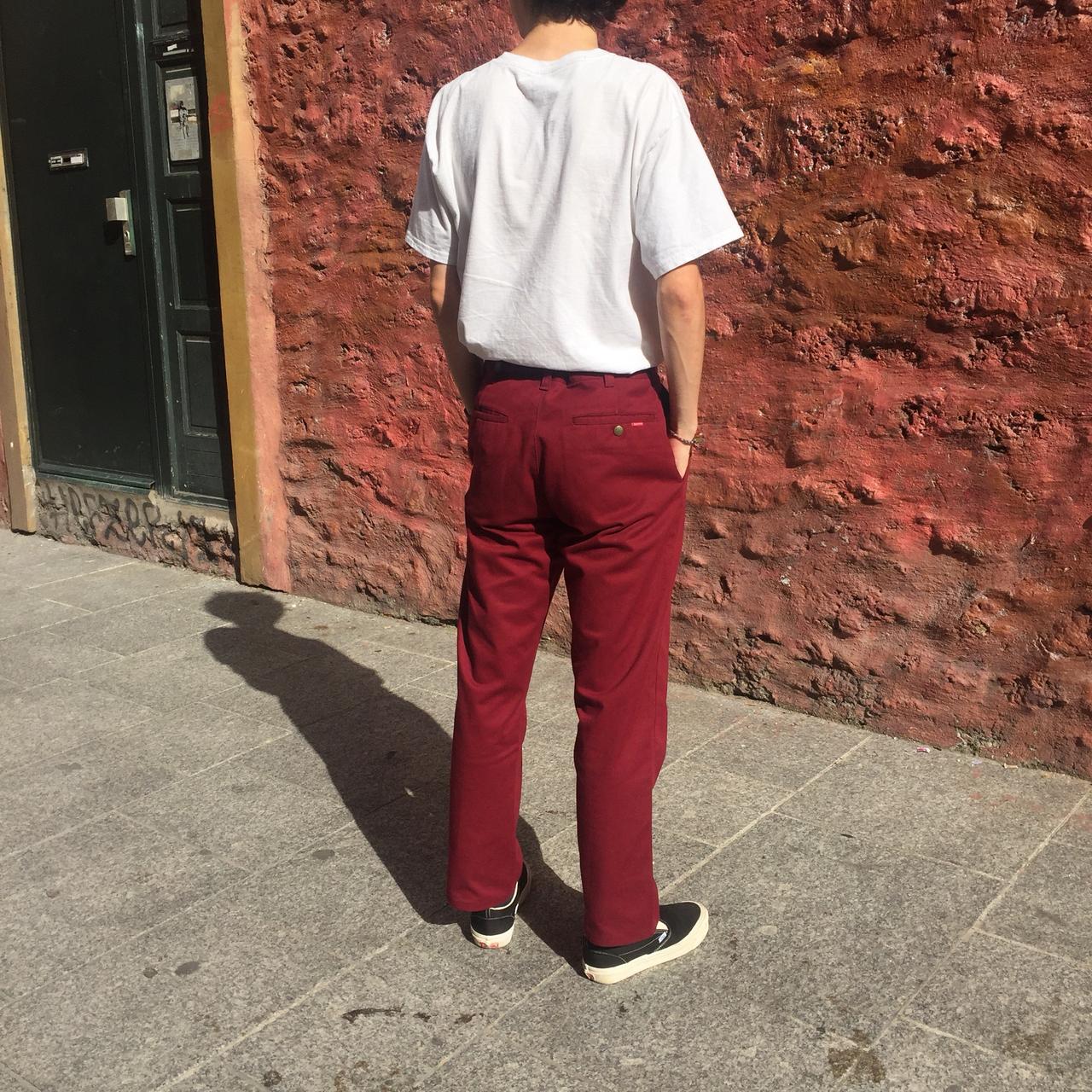 SUPREME WORKPANT BURGUNDY 💔😍💔, Pants are Size 30 and...