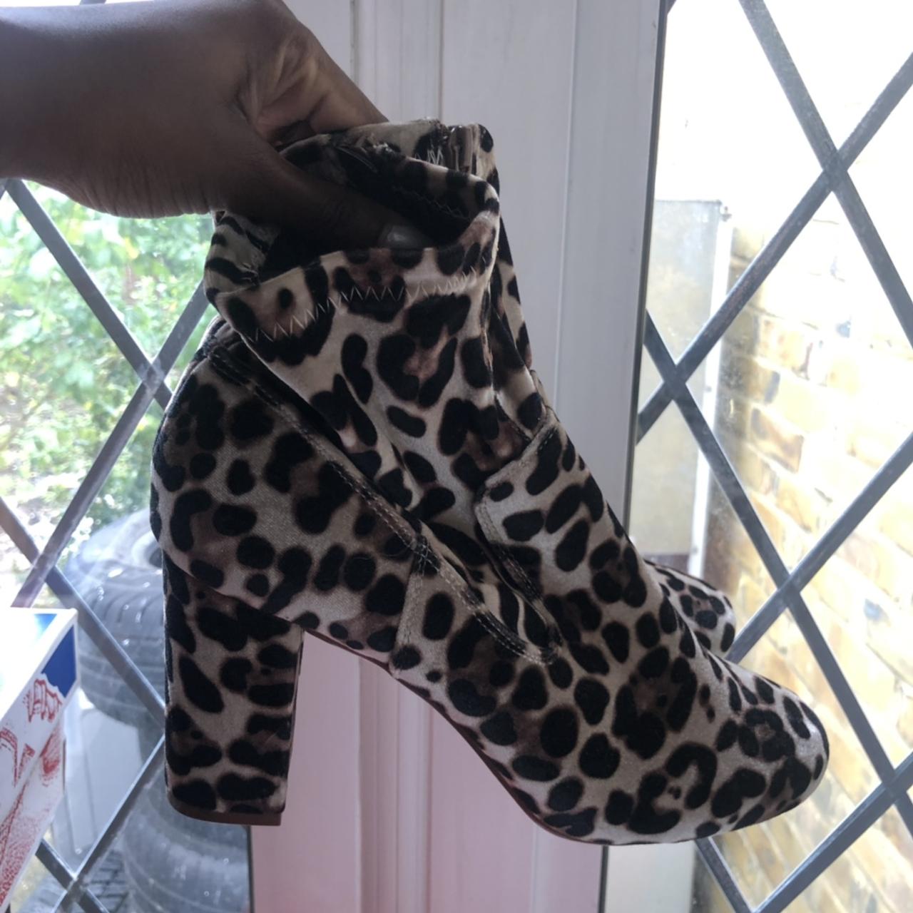 River island leopard print on sale boots