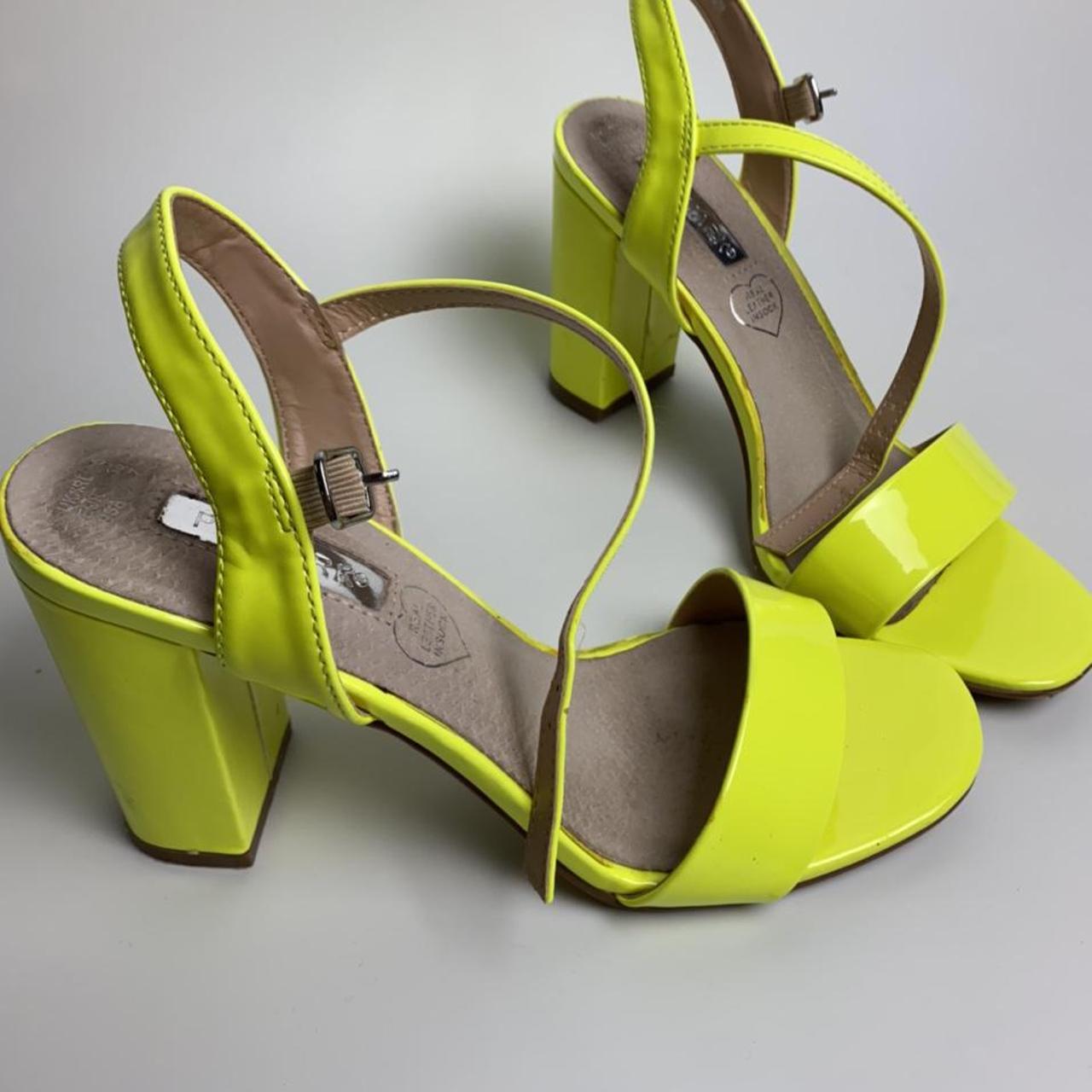 Primark store neon heels